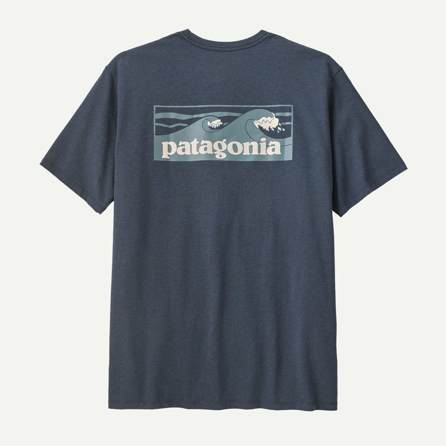 Patagonia Men's Boardshort Logo Pocket Responsibili-Tee® (Summit Blue) - S