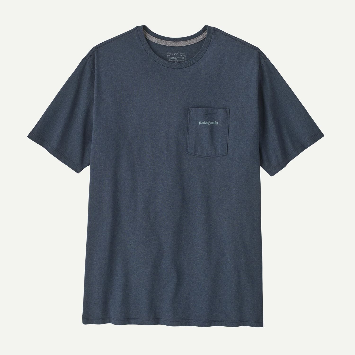 Patagonia Men's Boardshort Logo Pocket Responsibili-Tee® (Summit Blue) - S