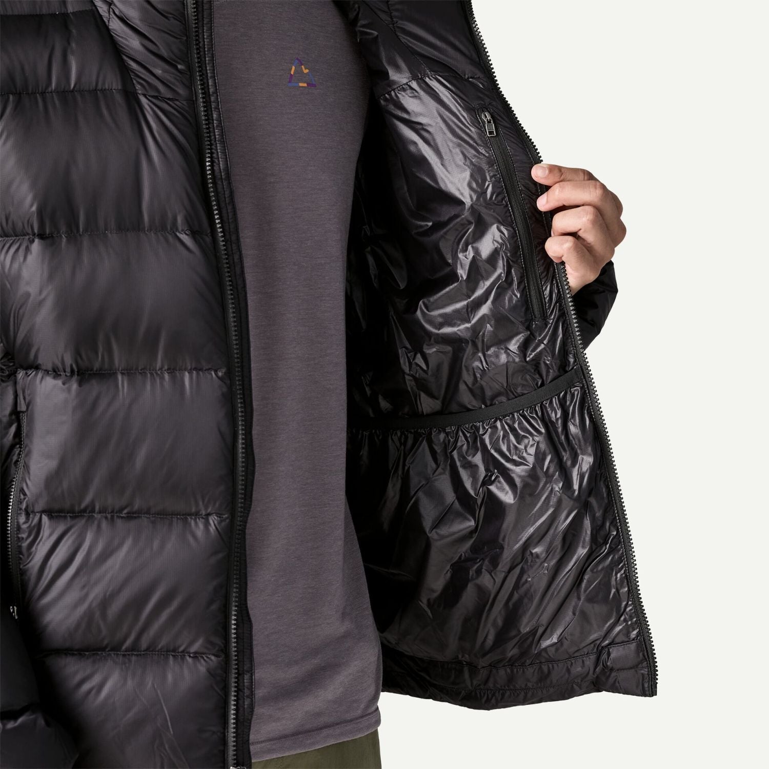 Patagonia Men's Fitz Roy Down Jacket (Black) - L