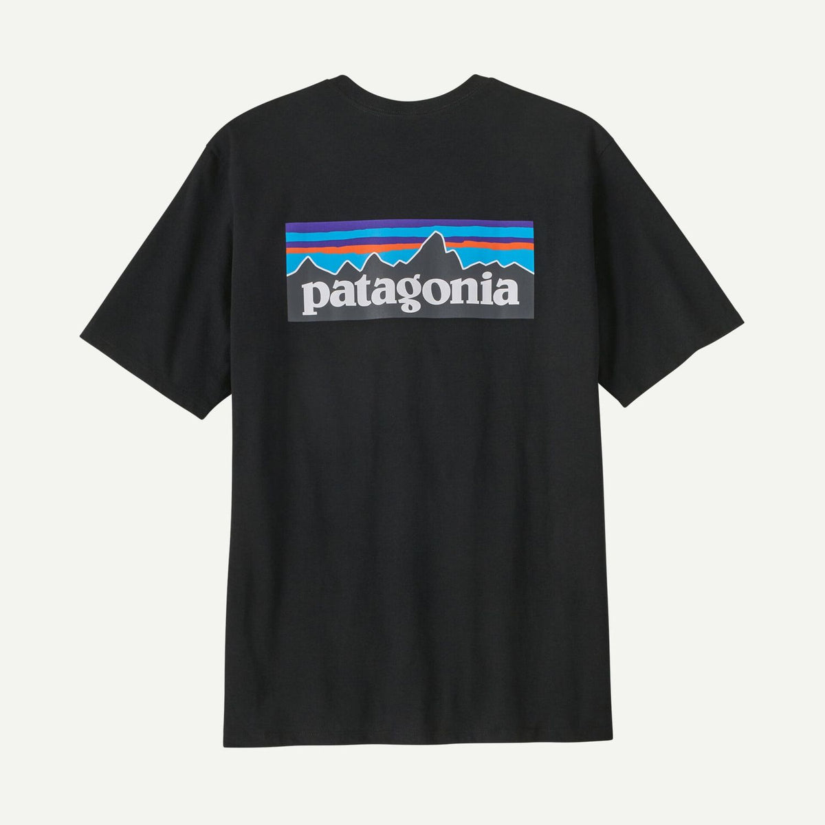 Patagonia Men's P-6 Logo Responsibili-Tee® (Black) - XL