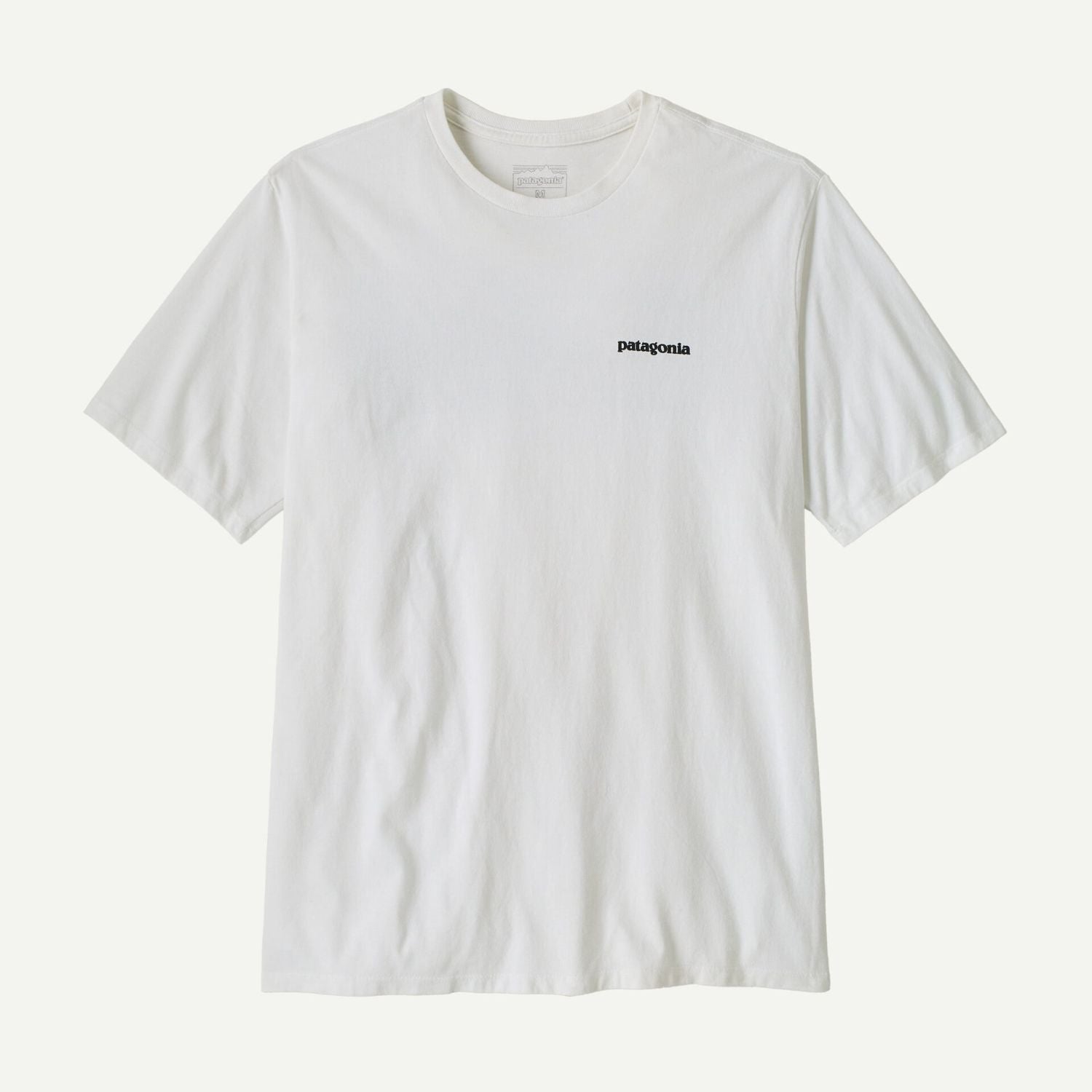 Patagonia Men's P-6 Logo Responsibili-Tee® (Fiber White) - M