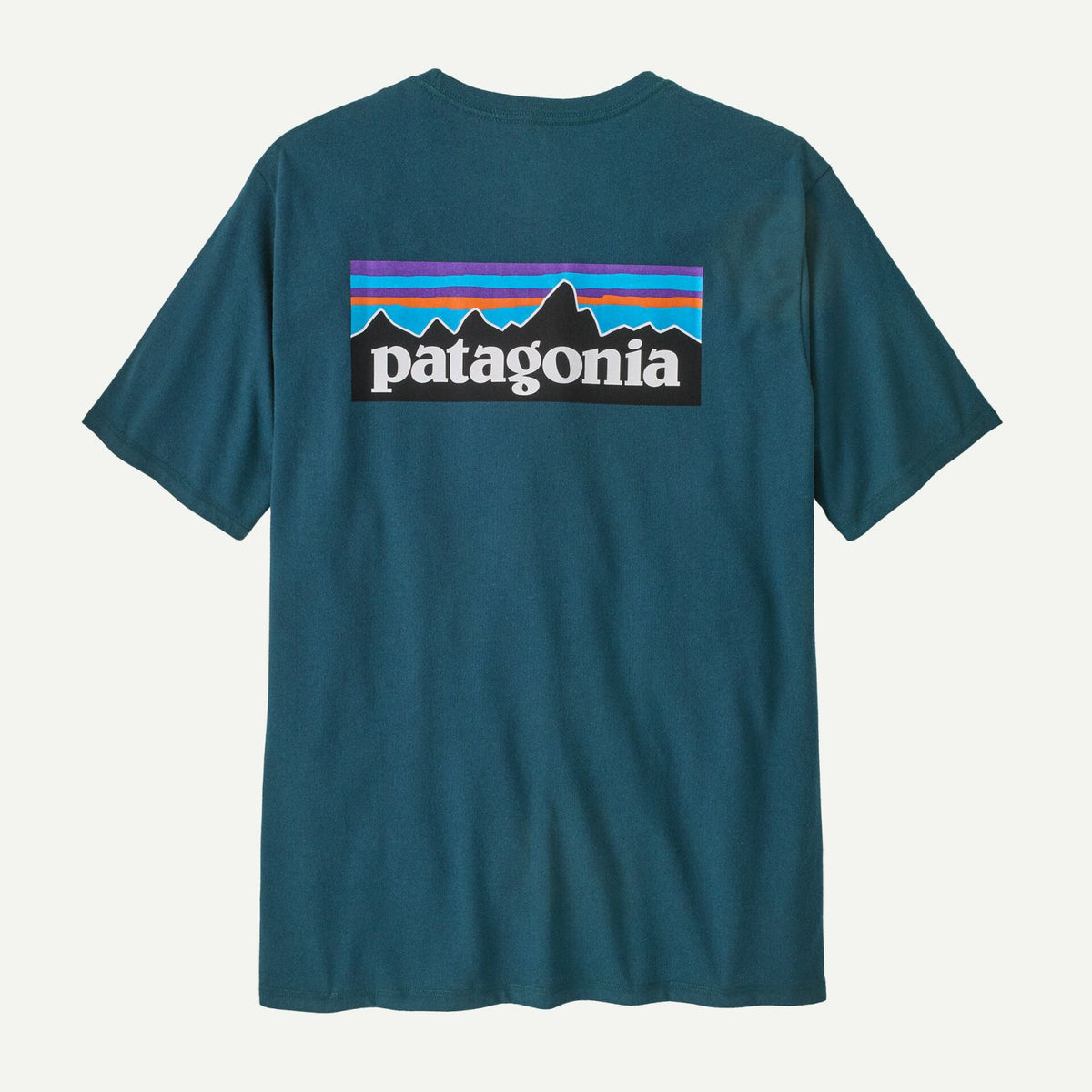 Patagonia Men's P-6 Logo Responsibili-Tee® (Glacial Blue) - L