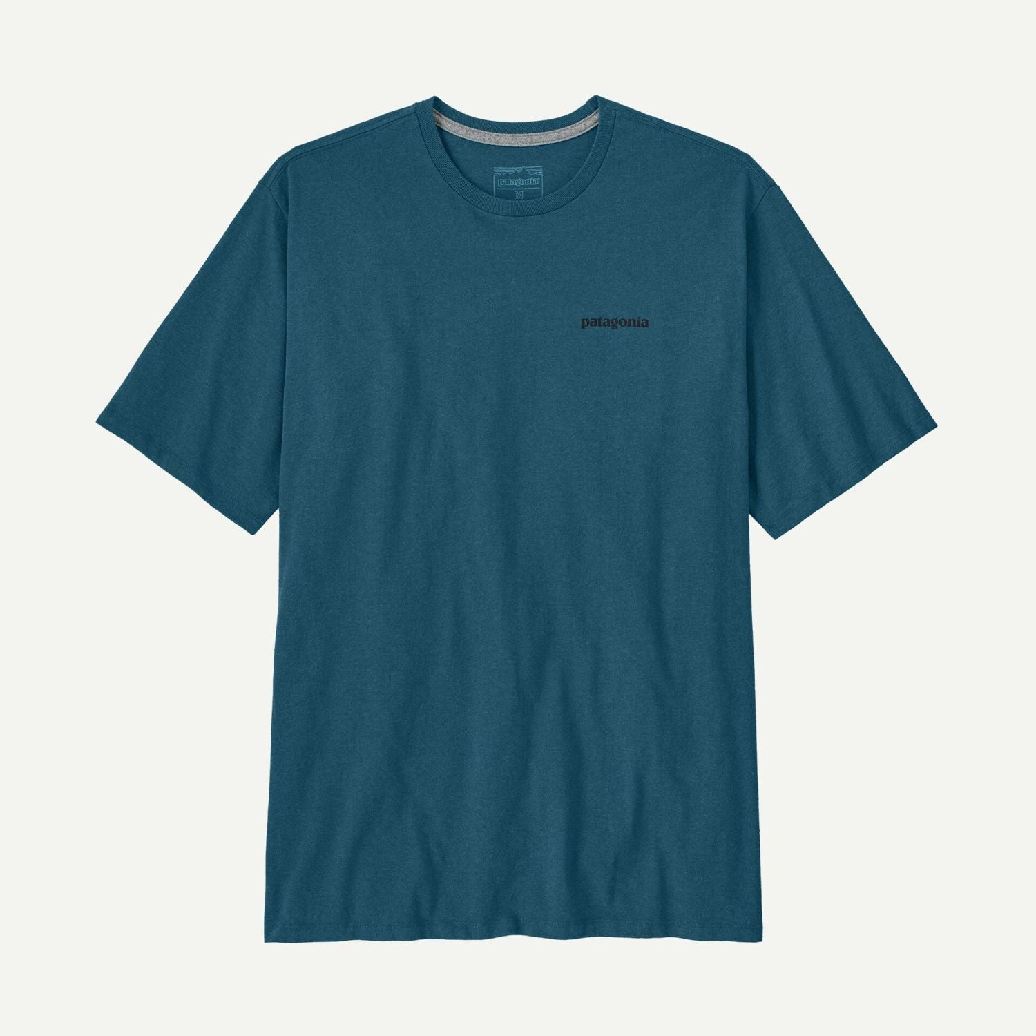 Patagonia Men's P-6 Logo Responsibili-Tee® (Glacial Blue) - S