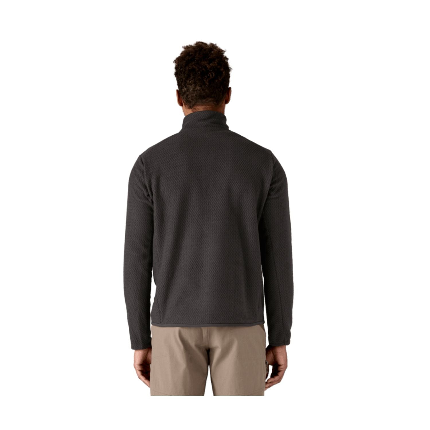 Patagonia Men's R1® Air Fleece Zip-Neck (Black) - XL