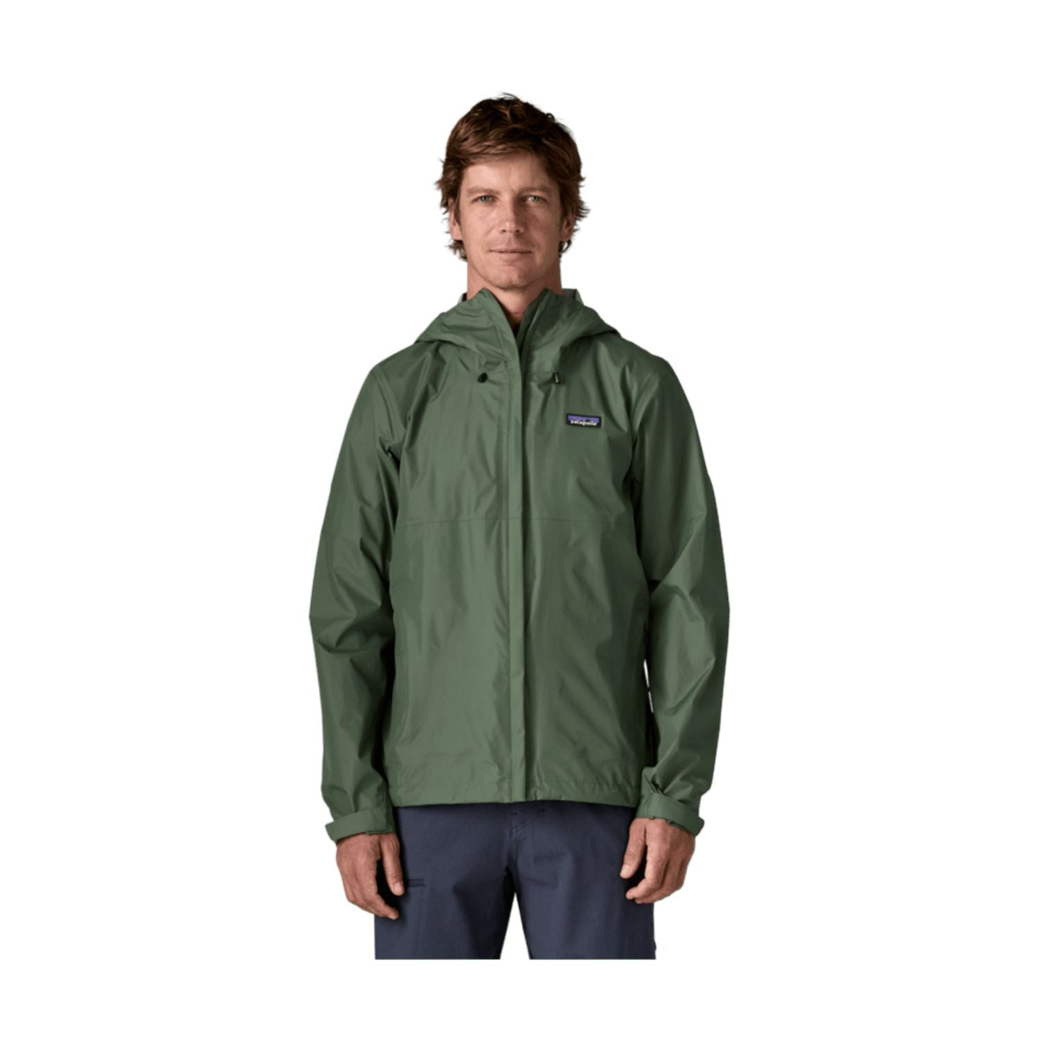 Patagonia Men's Torrentshell 3L Rain Jacket - L (Canopy Green)