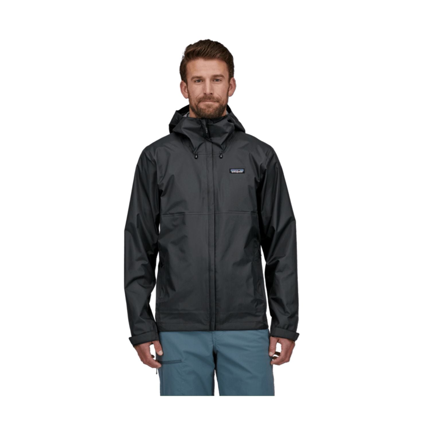Patagonia Men's Torrentshell 3L Rain Jacket (Black) - M