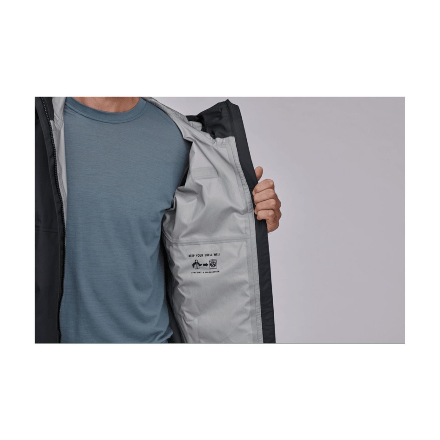 Patagonia Men's Torrentshell 3L Rain Jacket (Black) - M