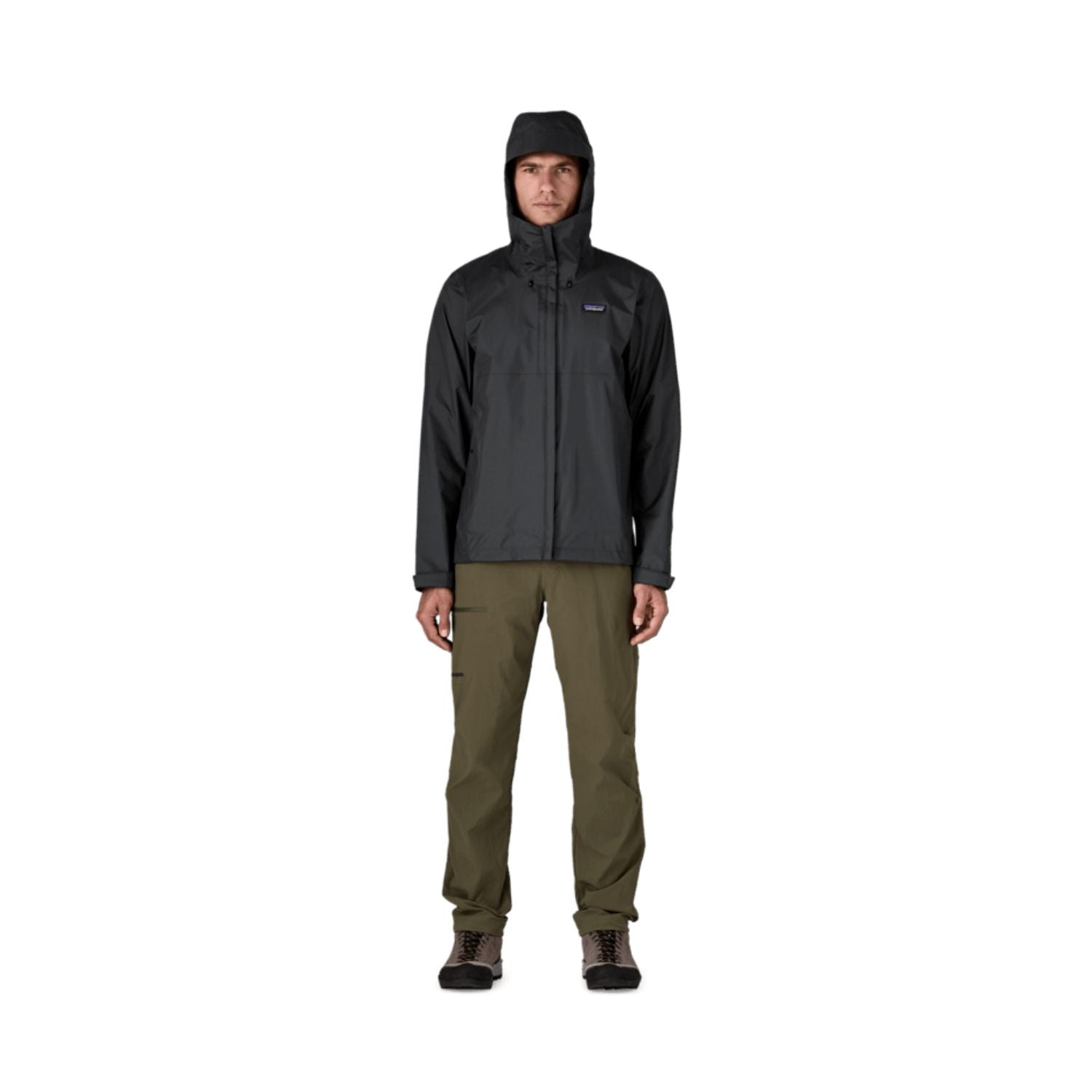 Patagonia Men's Torrentshell 3L Rain Jacket (Black) - S