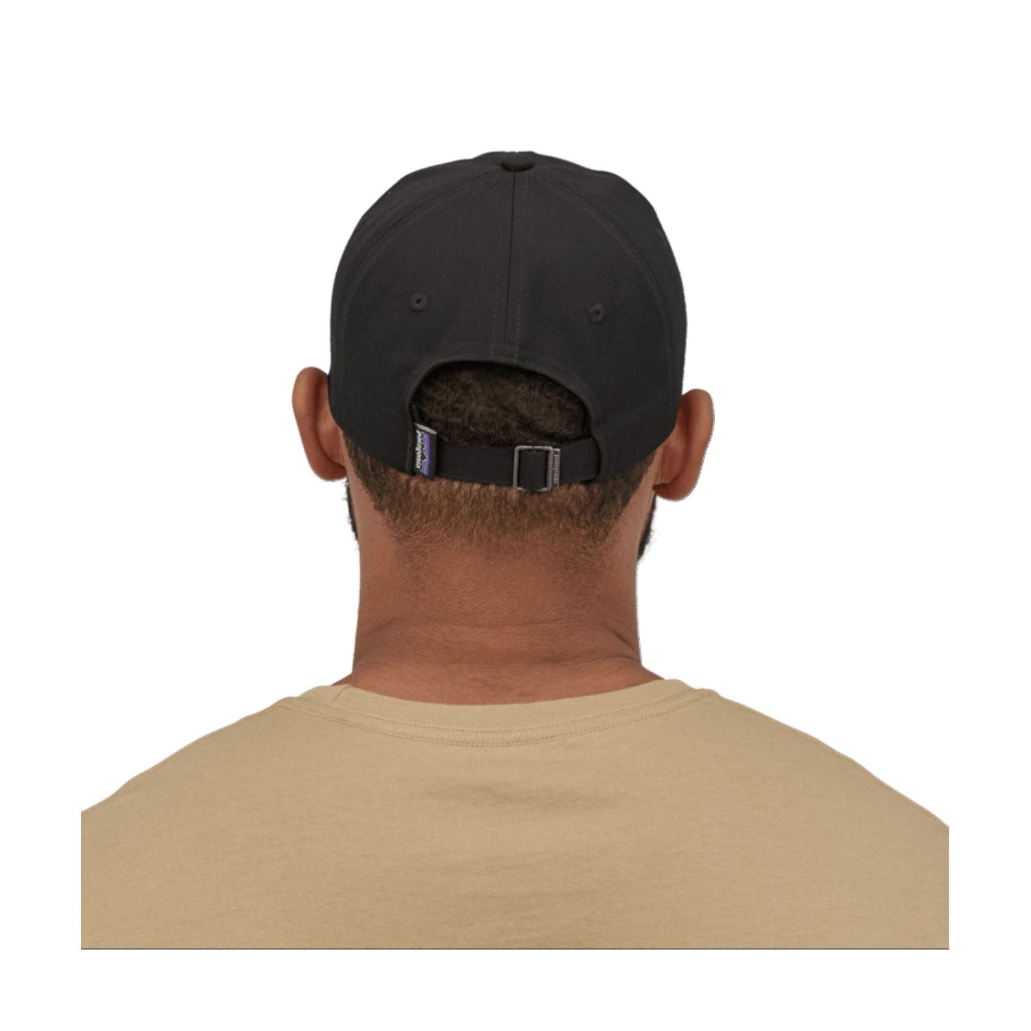Patagonia P-6 Label Trad Cap (Black)