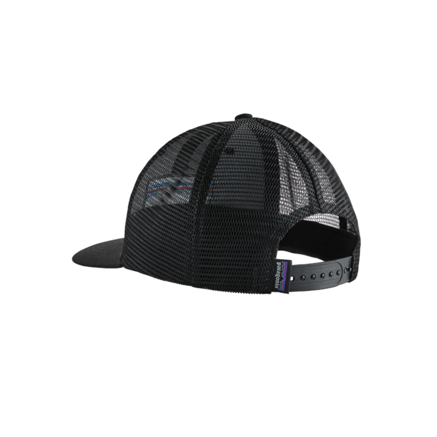 Patagonia P-6 Logo Trucker Hat (Black)