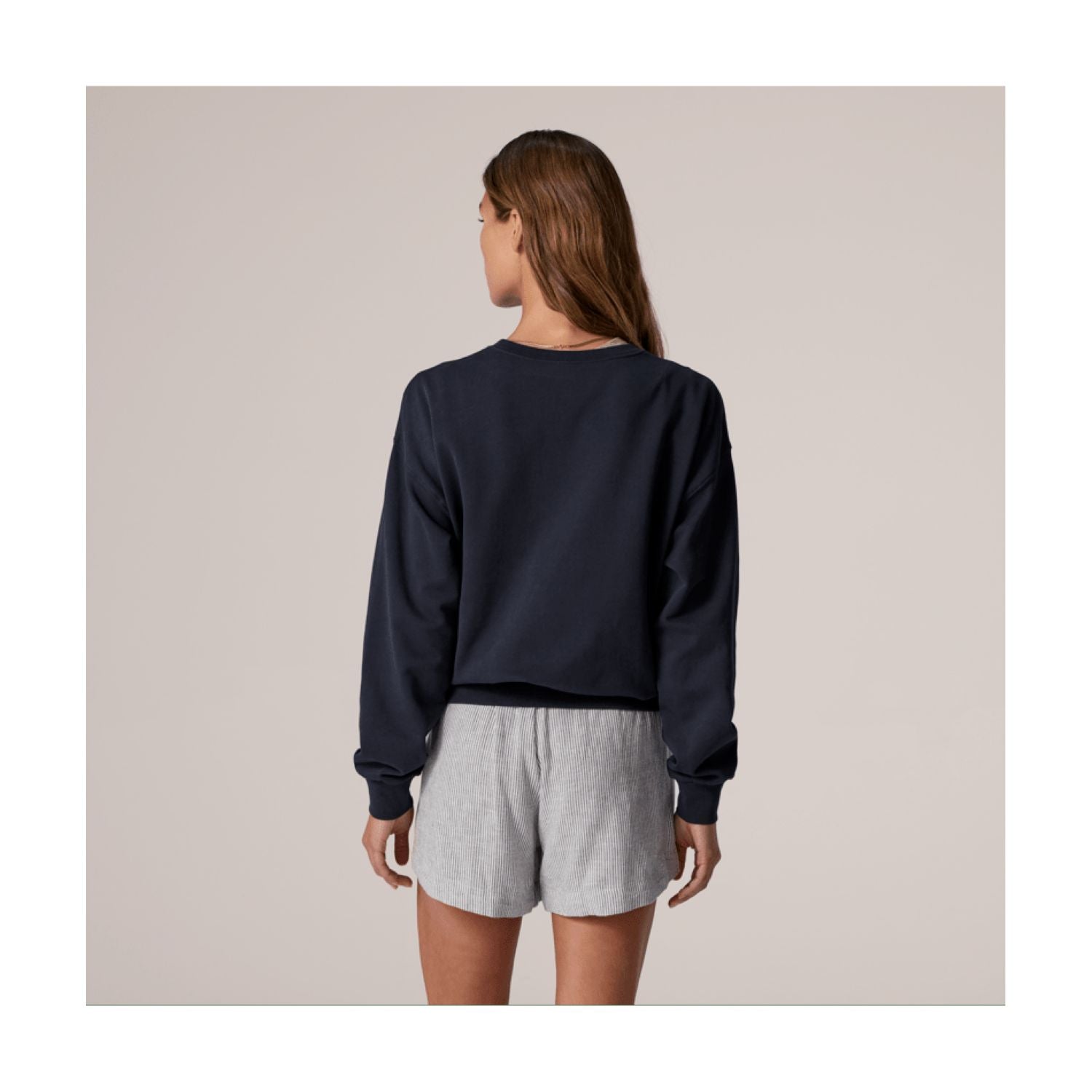 Patagonia Women's Daily Crew (Sunken Blue) - L