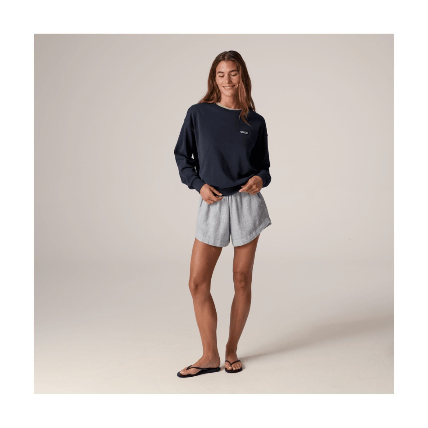 Patagonia Women's Daily Crew (Thin Ice) - S