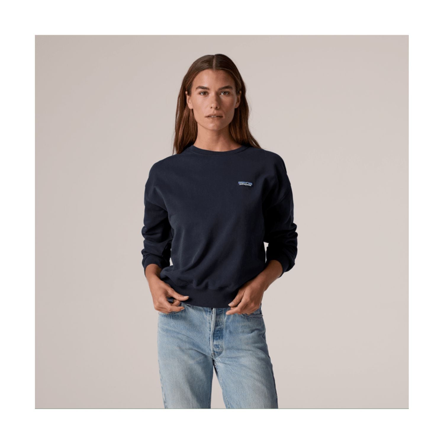 Patagonia Women's Daily Crew (Thin Ice) - S