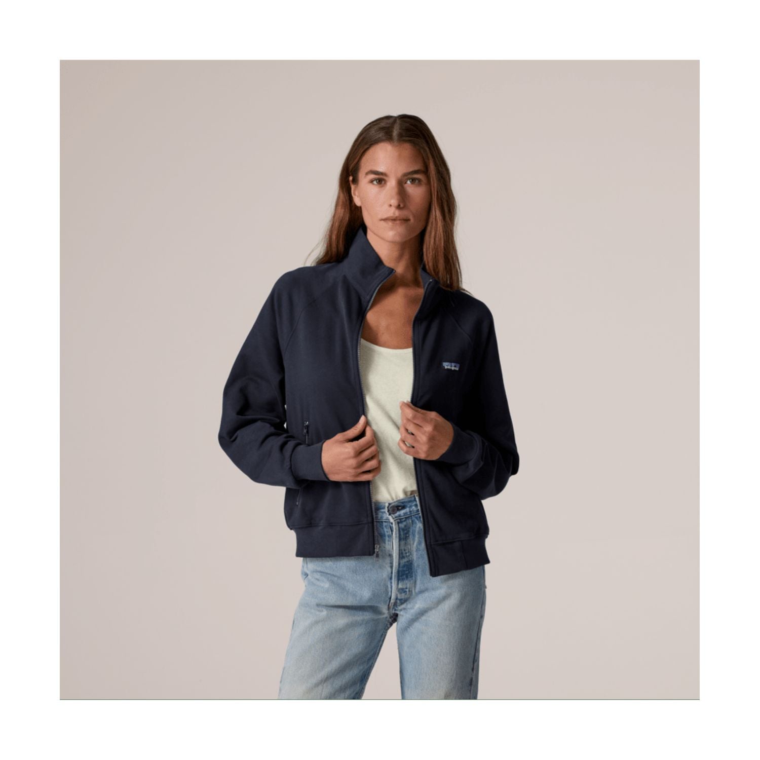 Patagonia Women's Daily Jacket (Sunken Blue) - M