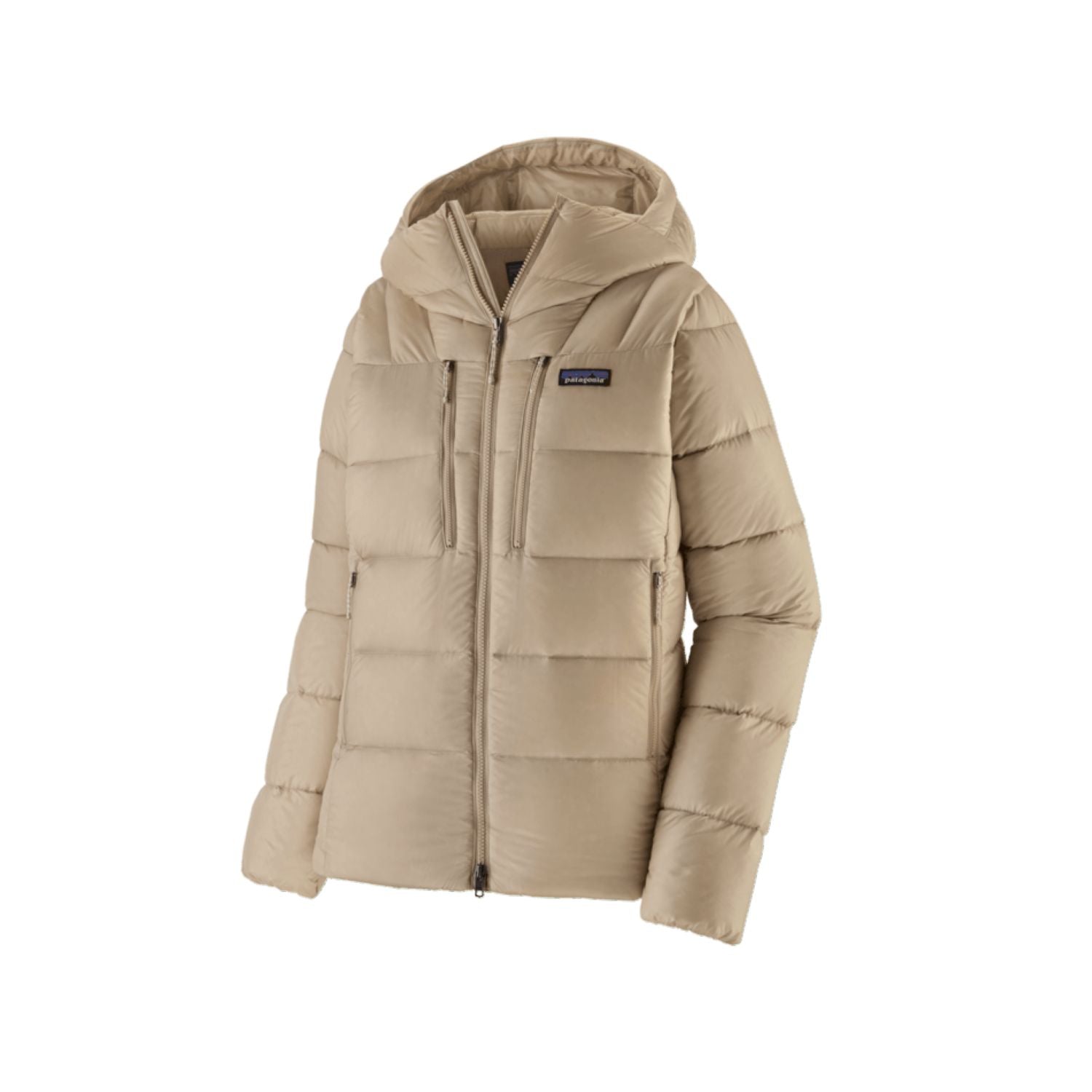Patagonia Women's Fitz Roy Down Hoody (Pumice) - L