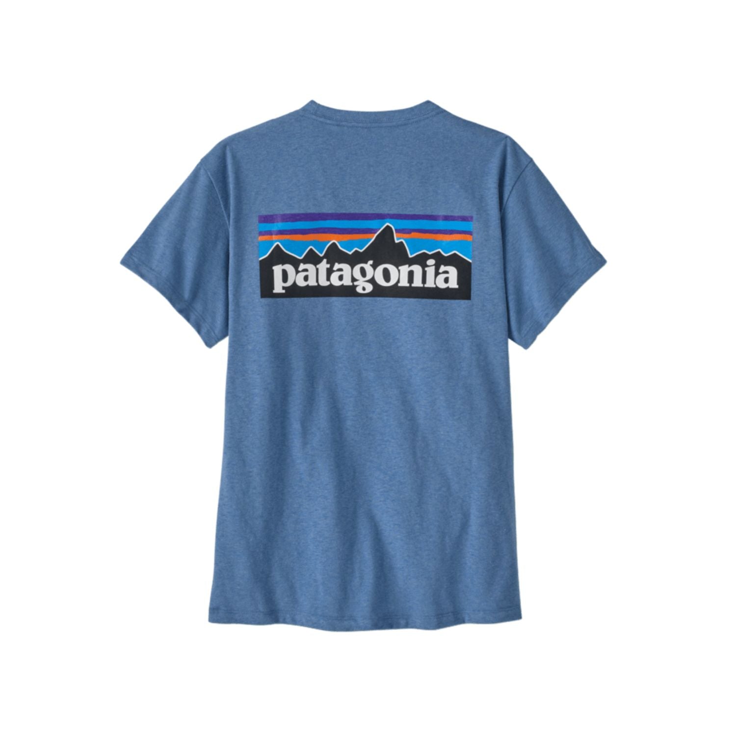 Patagonia Women's P-6 Logo Responsibili-Tee® (Shore Blue) - M