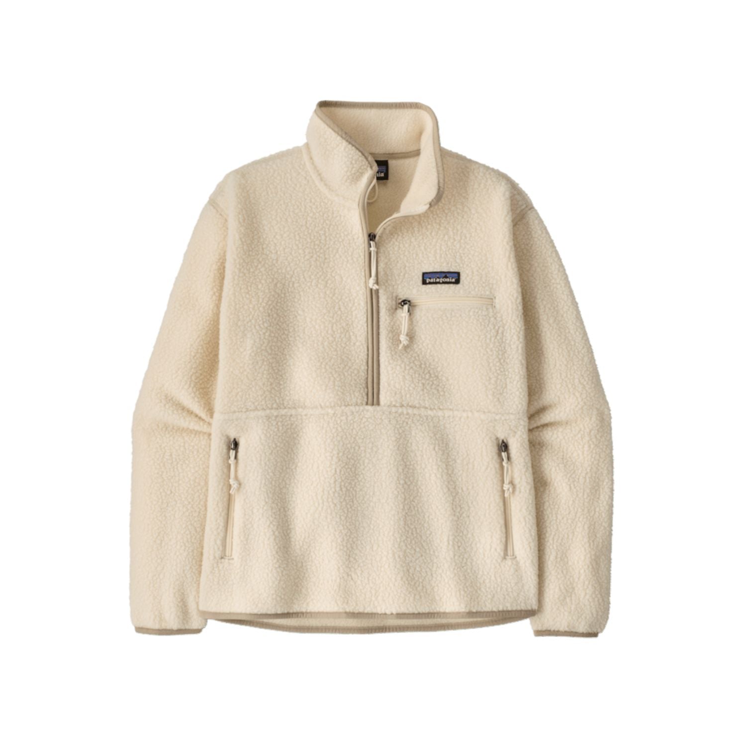 Patagonia Women's Retro Pile Marsupial Fleece Pullover - M (Natural)