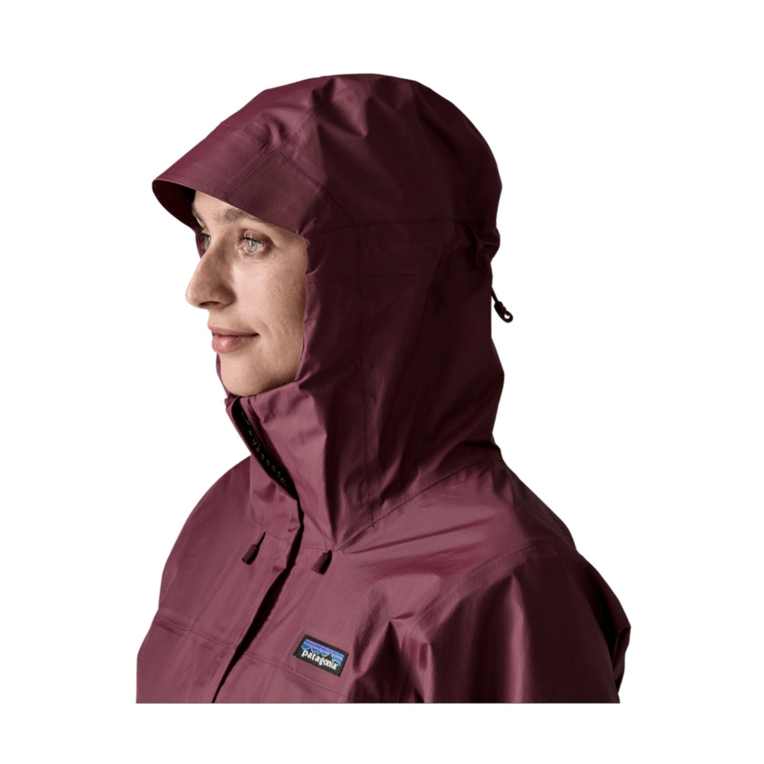 Patagonia Women's Torrentshell 3L Rain Jacket - M (Berry Fig)