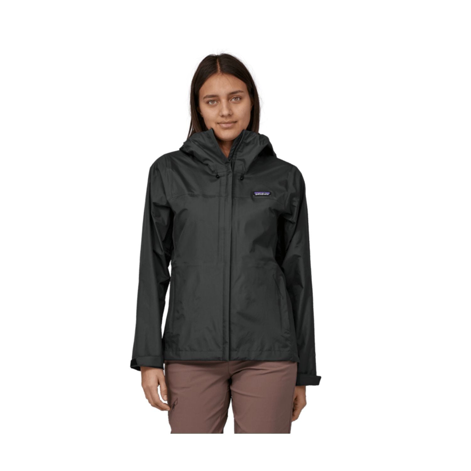 Patagonia Women's Torrentshell 3L Rain Jacket (Black) - L