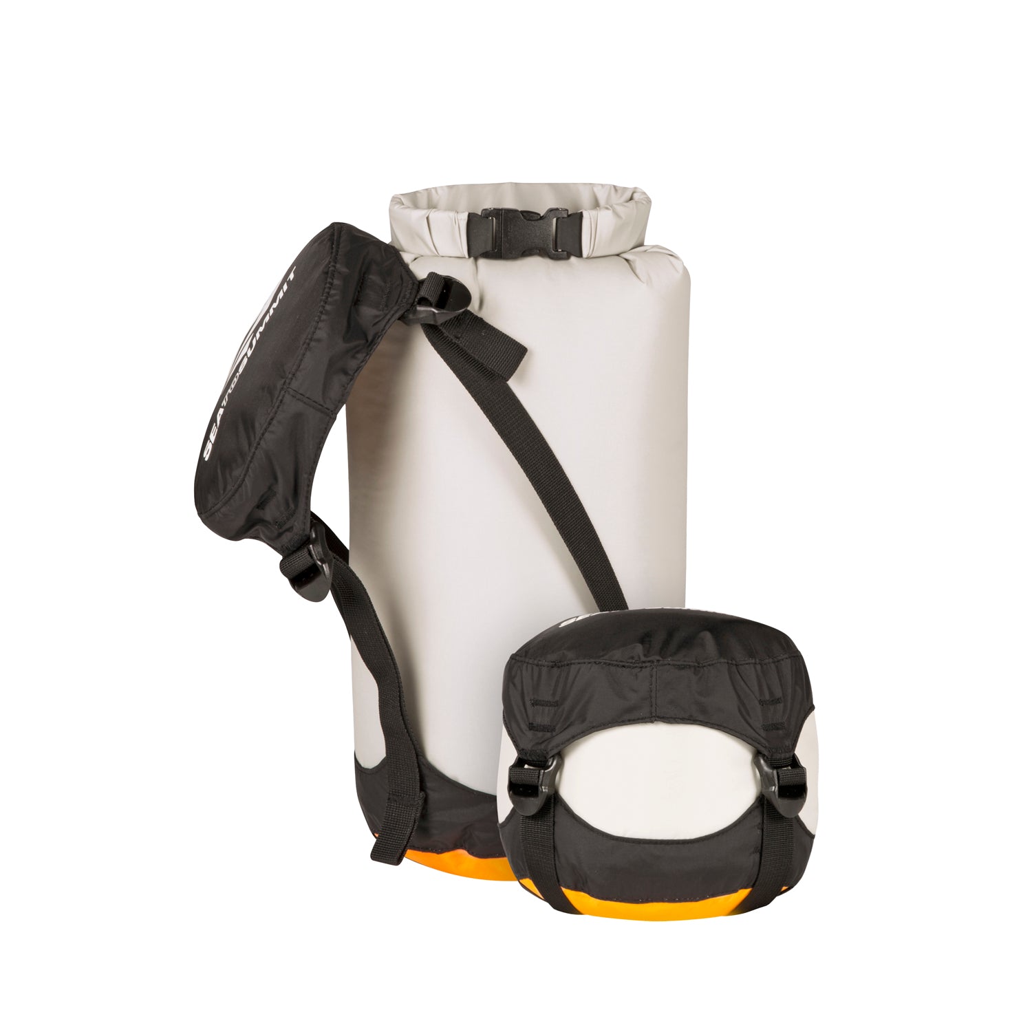 Sea To Summit Dry Compression Sack-XS (Grey/Yellow)
