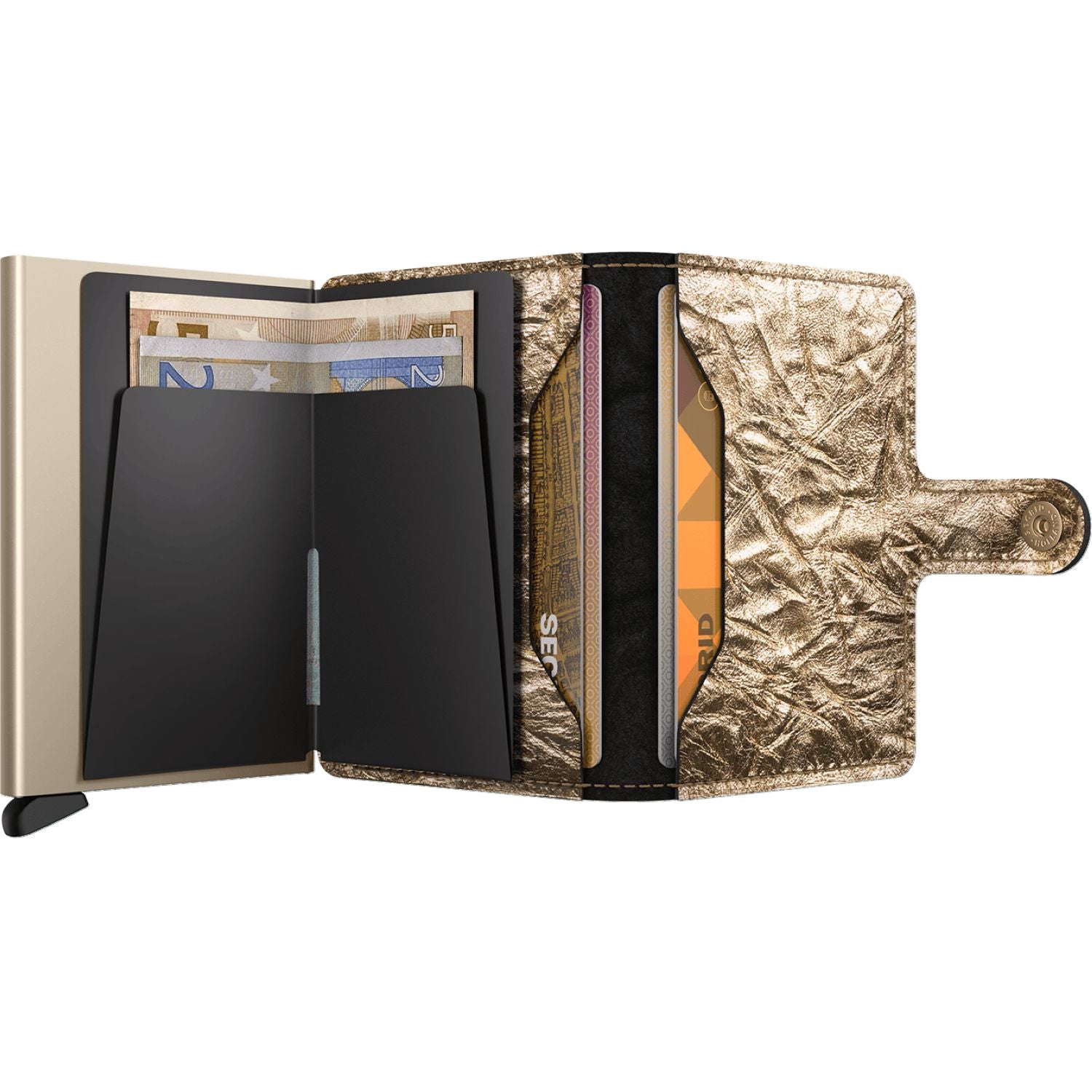 Secrid Miniwallet Crunch - Gold