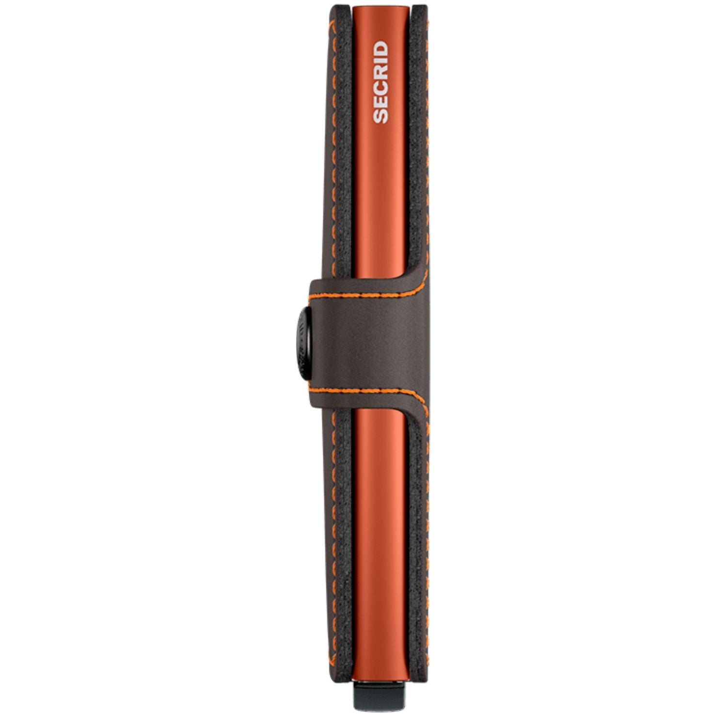 Secrid Miniwallet Matte - Truffle & Orange
