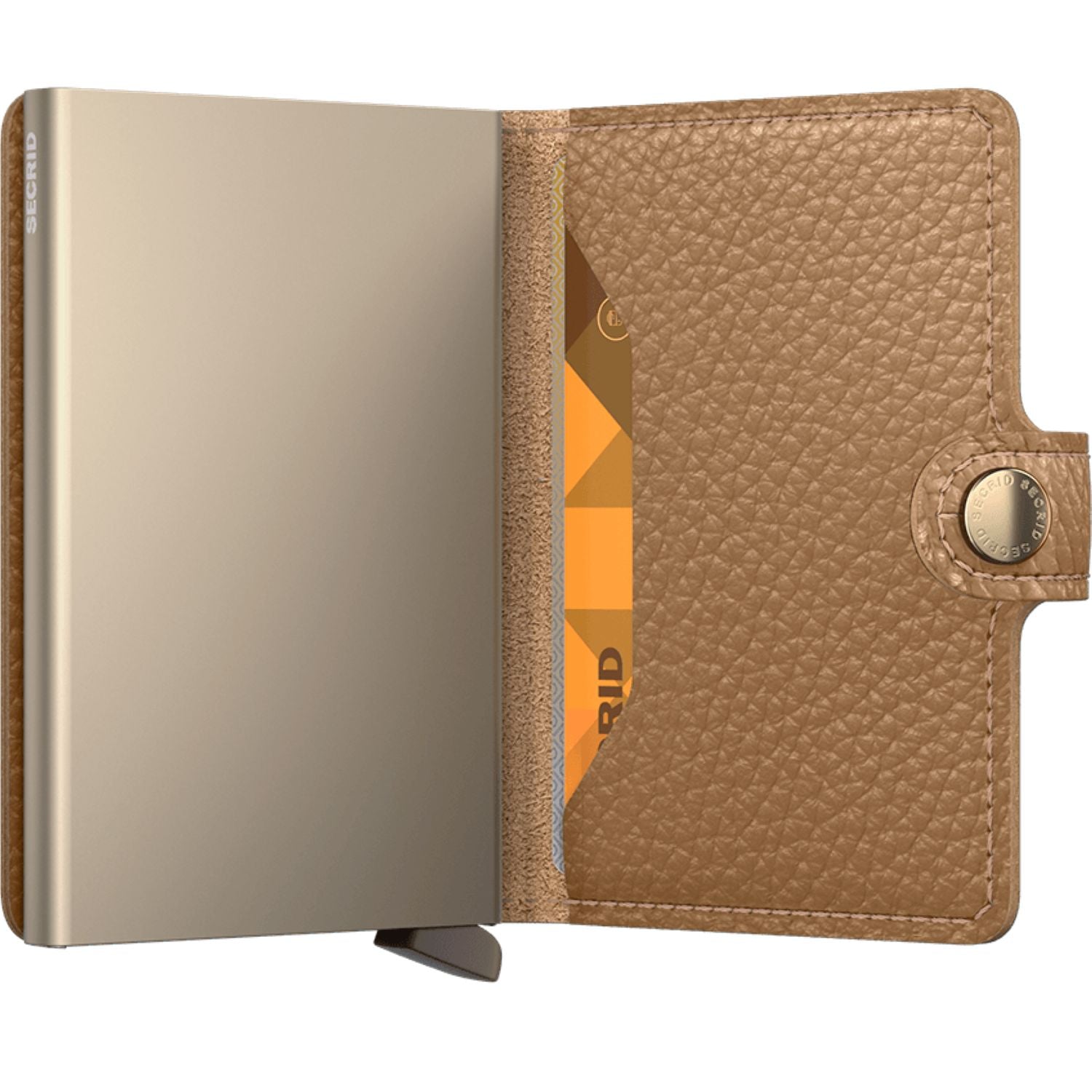 Secrid Miniwallet Pebble - Cappuccino