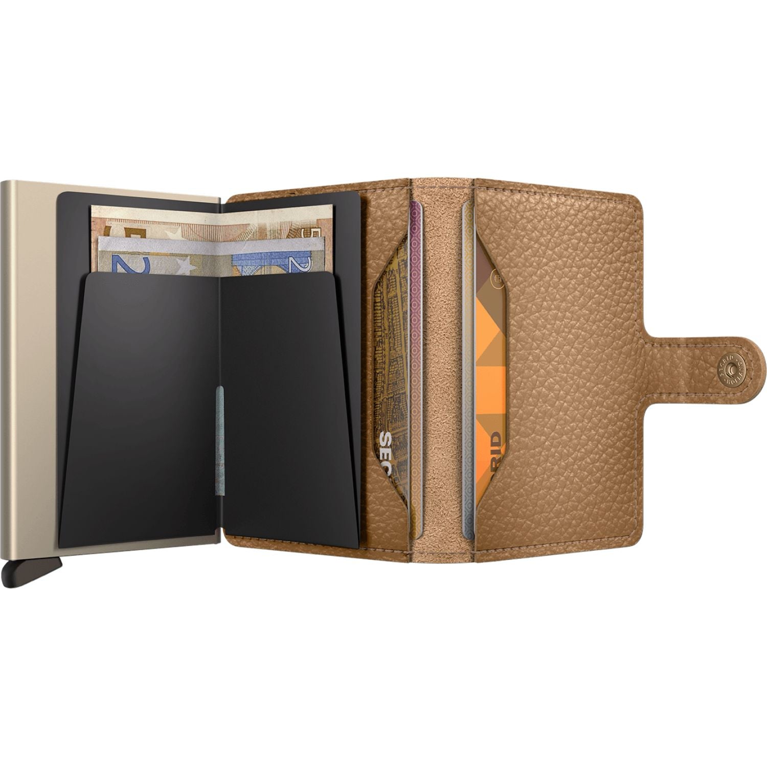 Secrid Miniwallet Pebble - Cappuccino