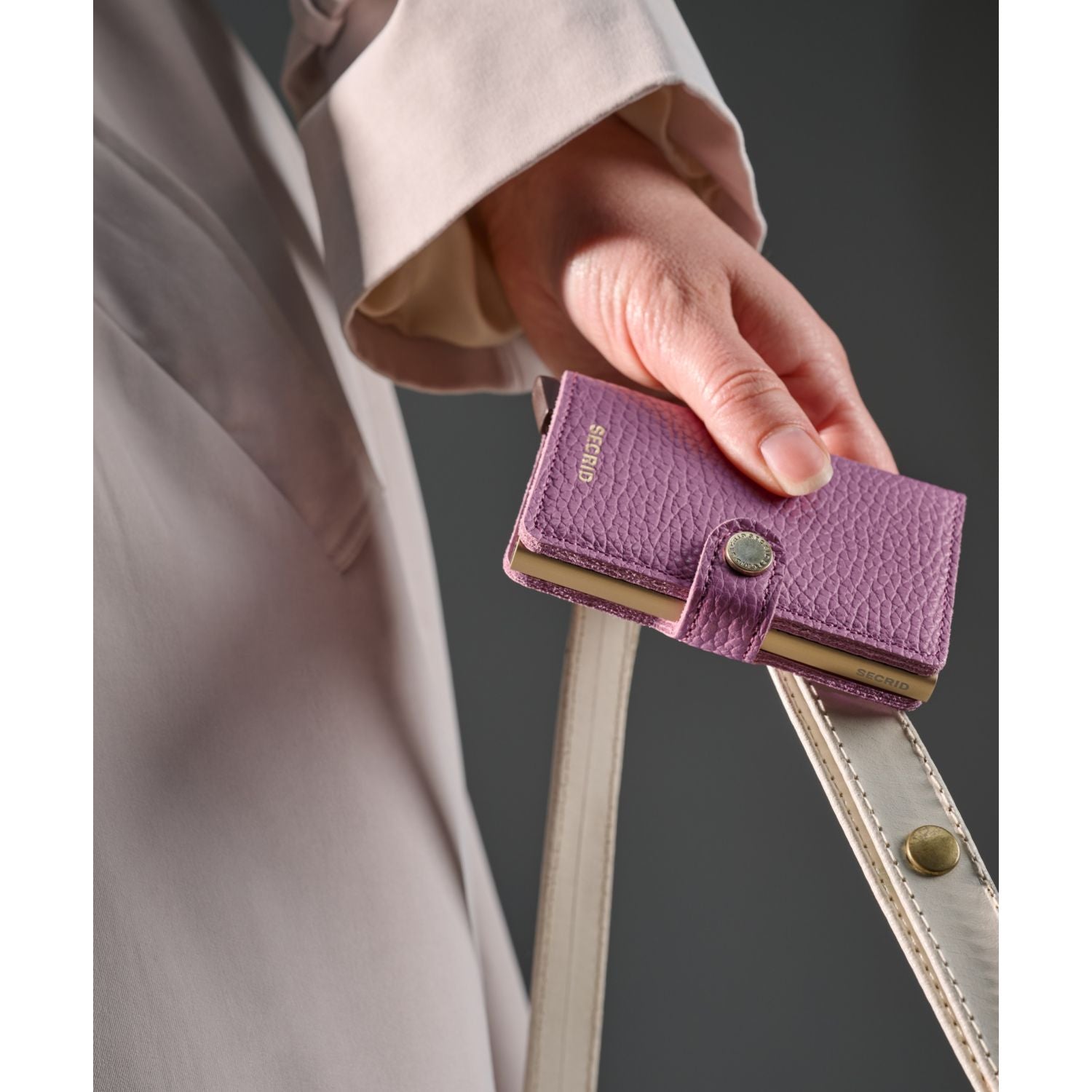 Secrid Miniwallet Pebble - Orchid
