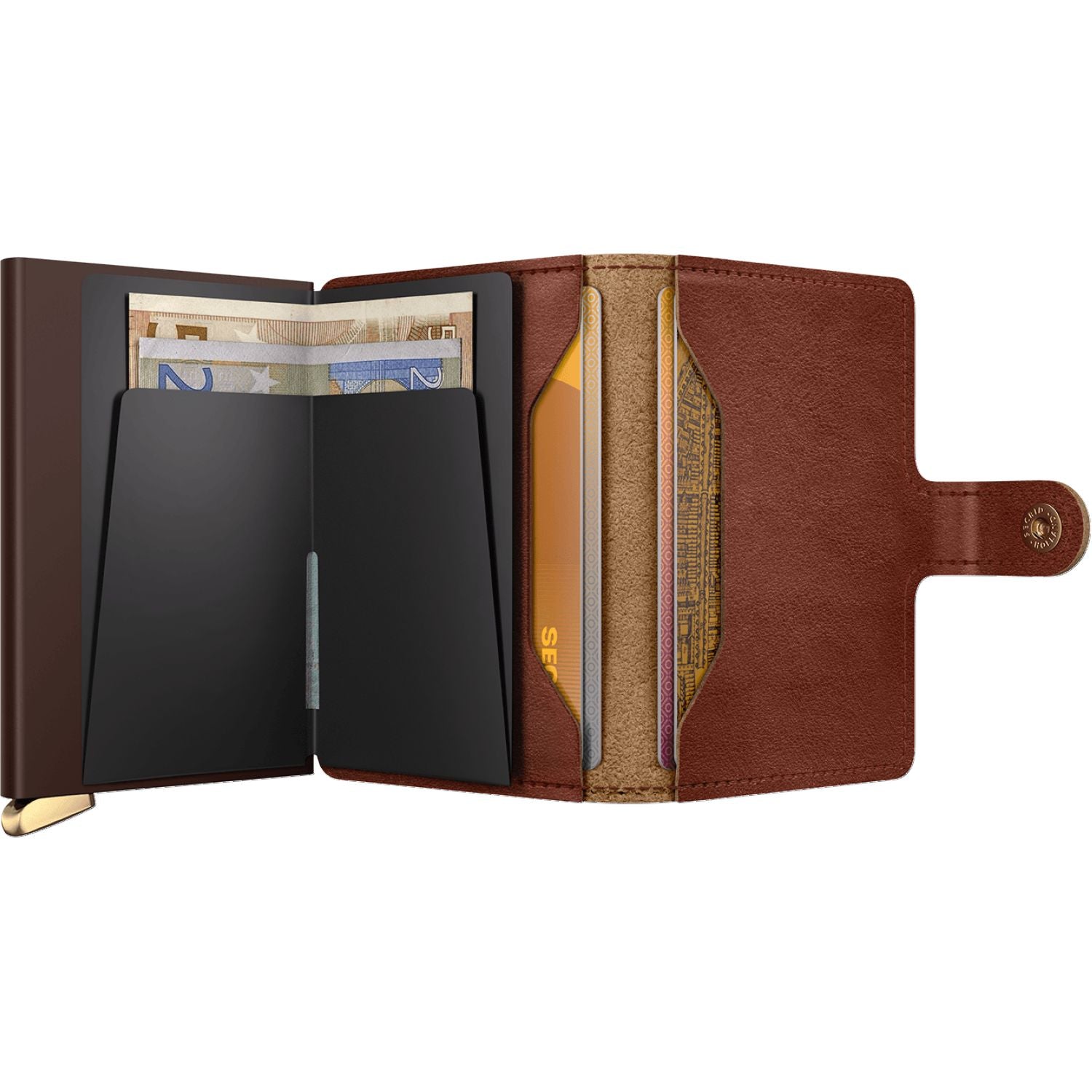 Secrid Miniwallet Premium Basco - Whiskey