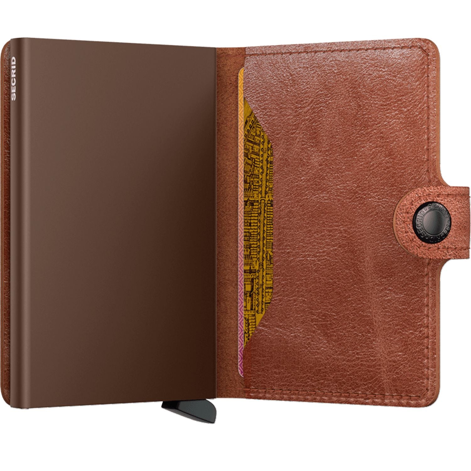 Secrid Miniwallet Vintage - Cognac Brown