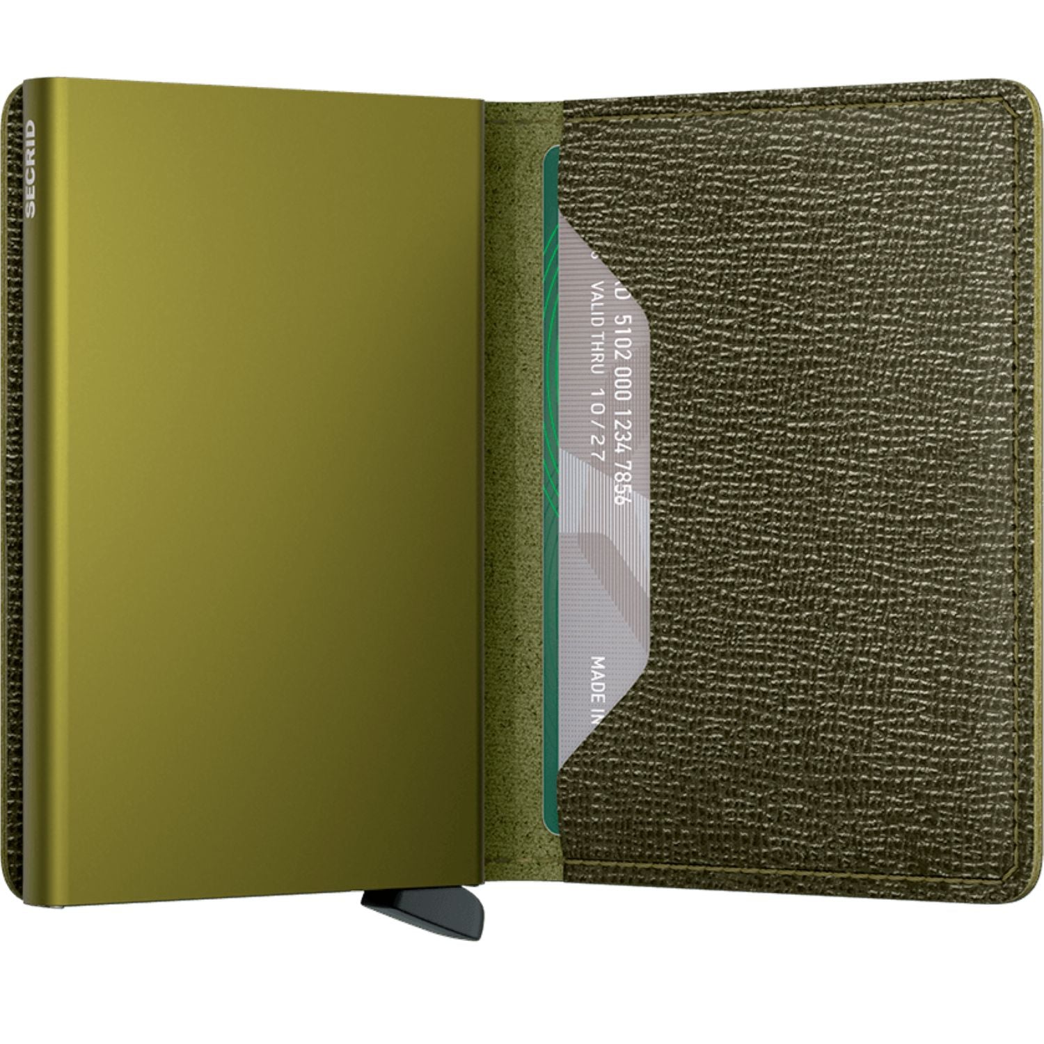 Secrid Slimwallet Crisple - Kelp