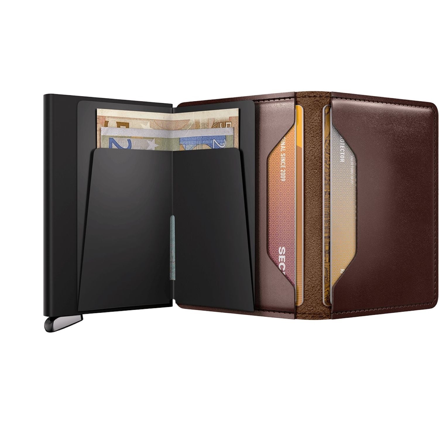 Secrid Slimwallet Dusk Prenium+ - Dark Brown+
