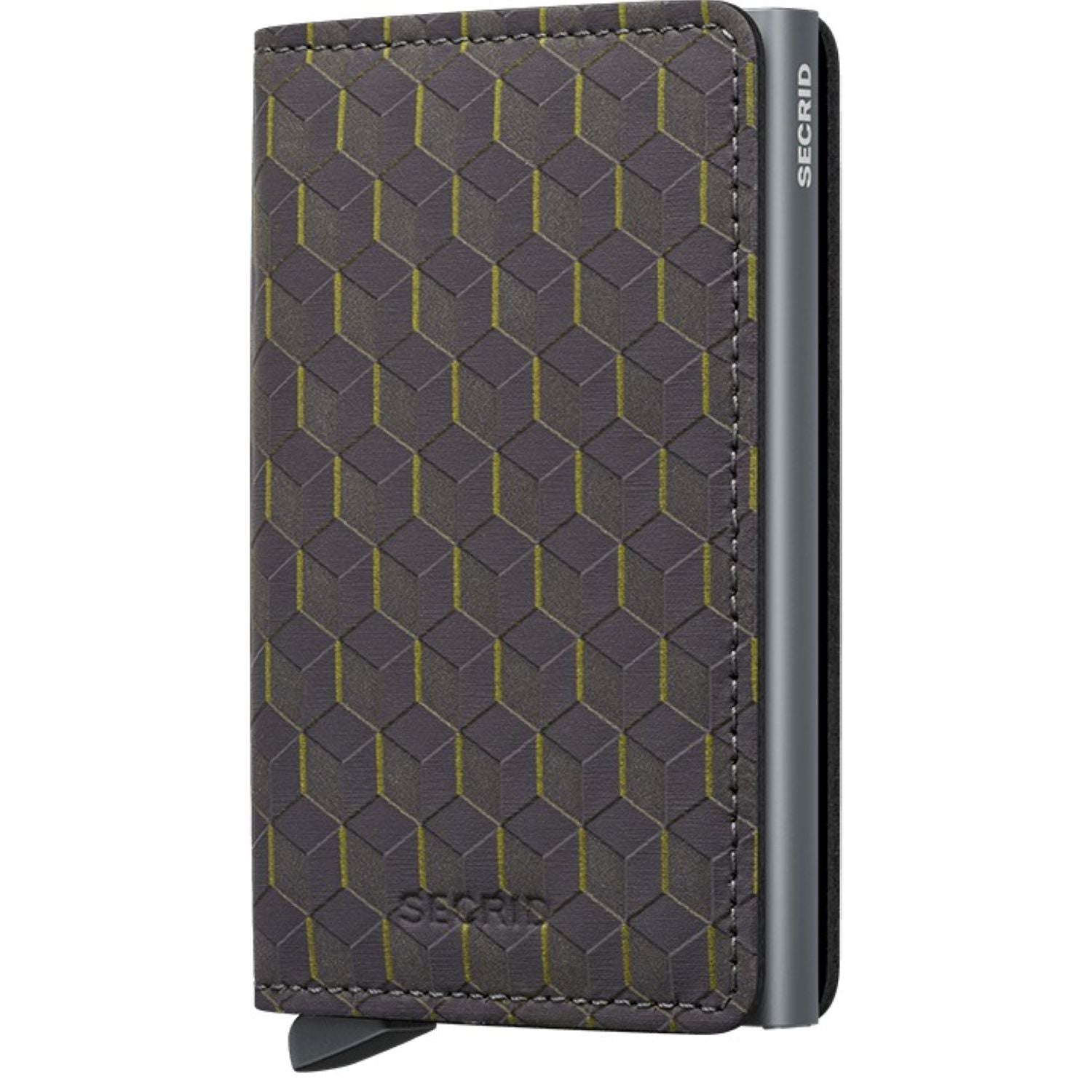 Secrid Slimwallet Optical - Grey-Yellow