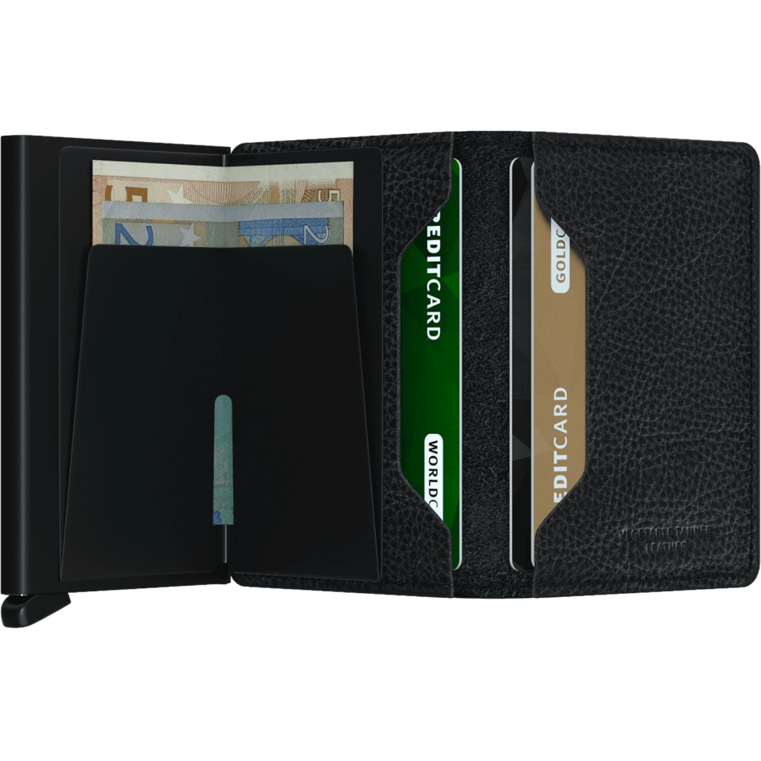 Secrid Slimwallet Veg - Black/Black
