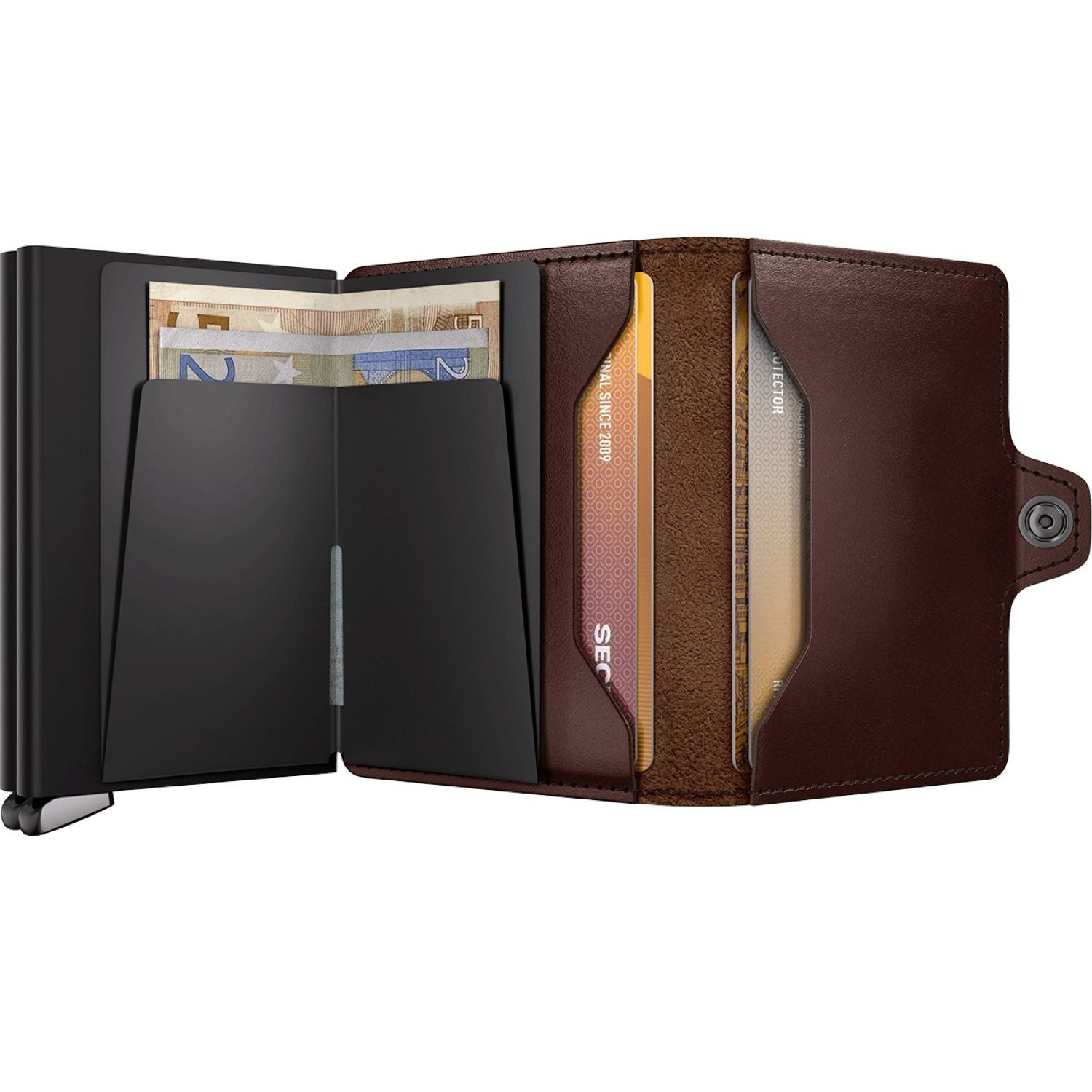 Secrid Twinwallet Dusk Premium+ - Dark Brown+