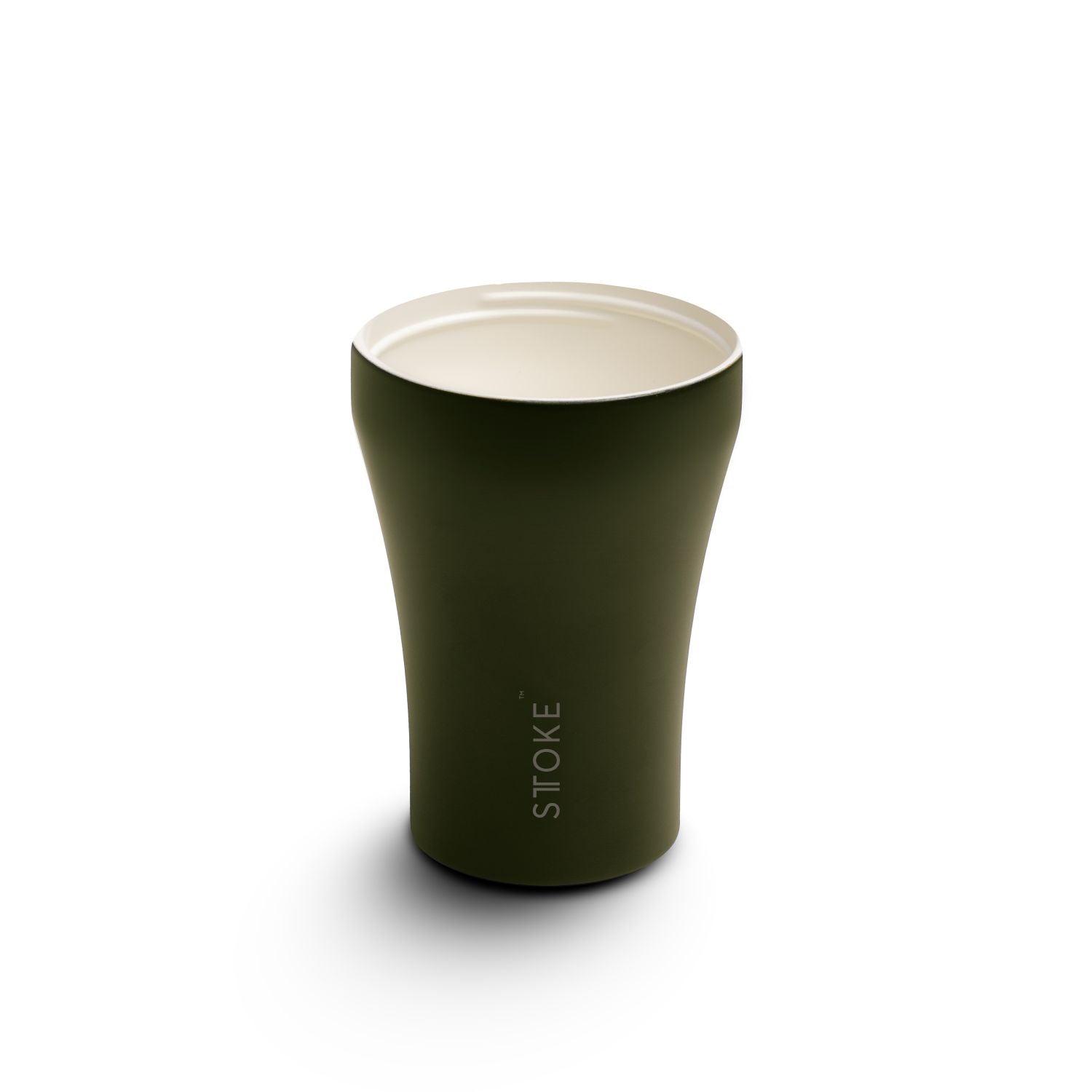 STTOKE Earth Leakproof Ceramic Insulated Cup 8OZ - Ivy Green