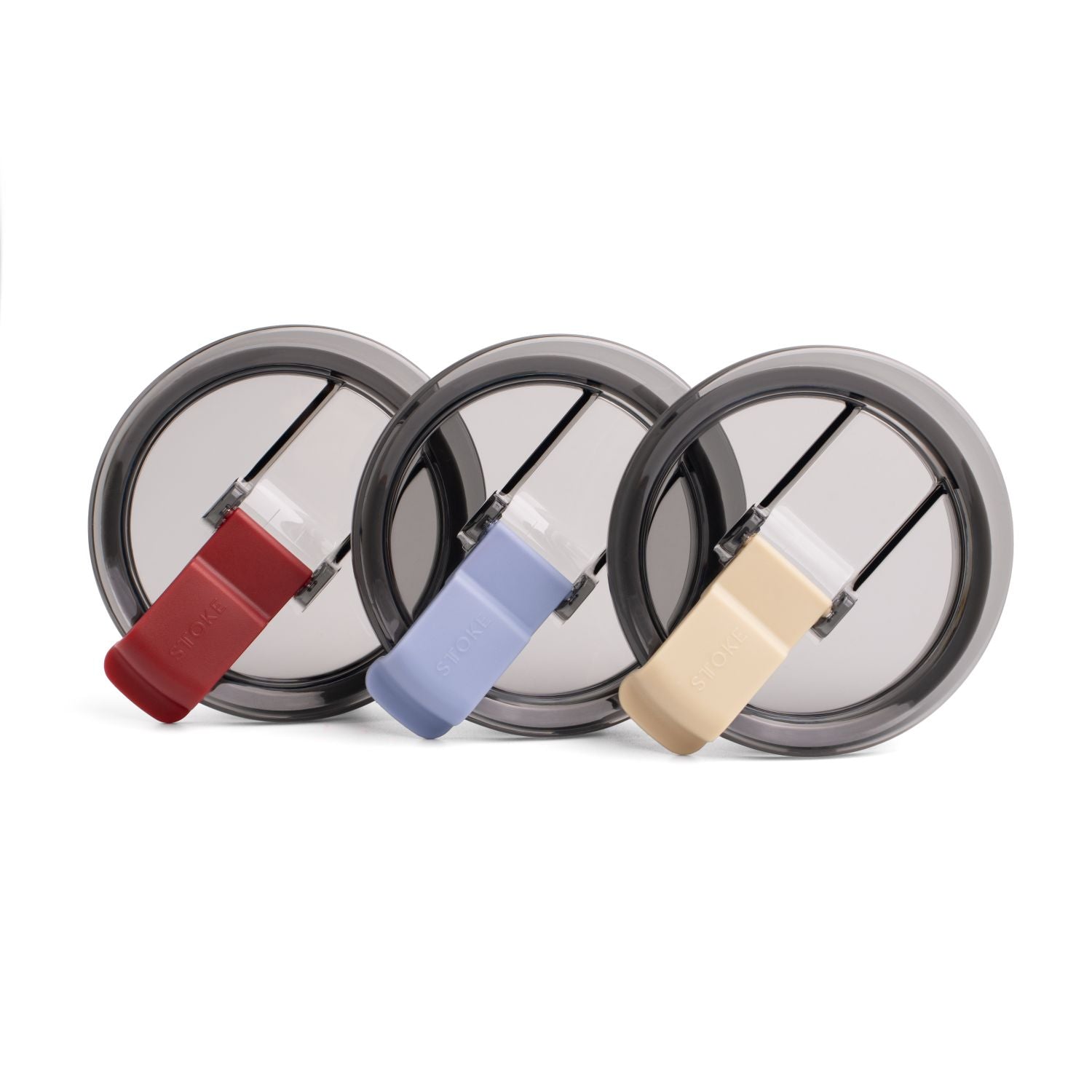 STTOKE Tritan Leakproof Lid V2 - Crystal Dusty Yellow