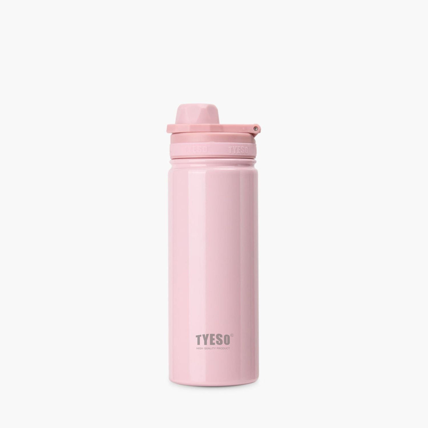 Tyeso Aeris Revive (Glossy) S/S Vacuum Insulated Bottle With Handle 600ML - Pink