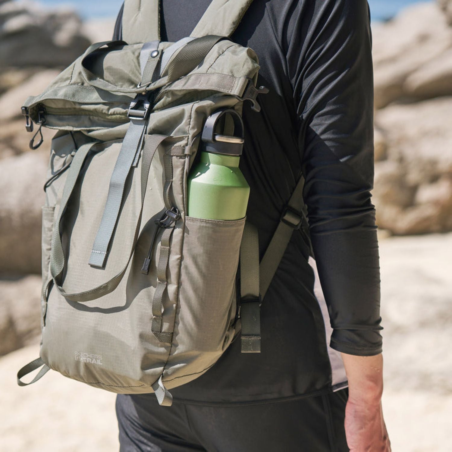 Tyeso Beacon 36Hours Cold S/S Vacuum Insulated Bottle With Handle 500ML - Gray