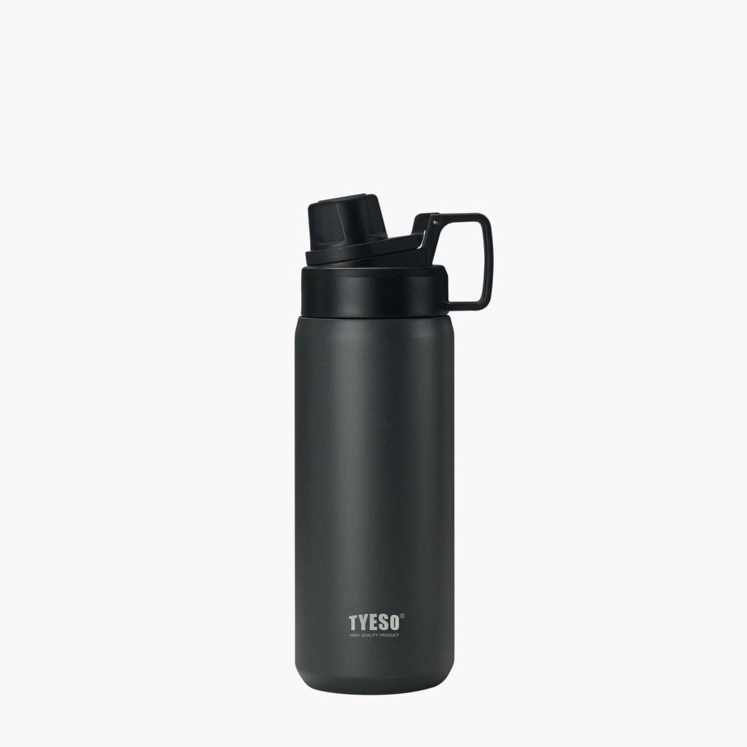 Tyeso Fizz Haze S/S Vacuum Insulated Bottle With Handle 750ML - Black