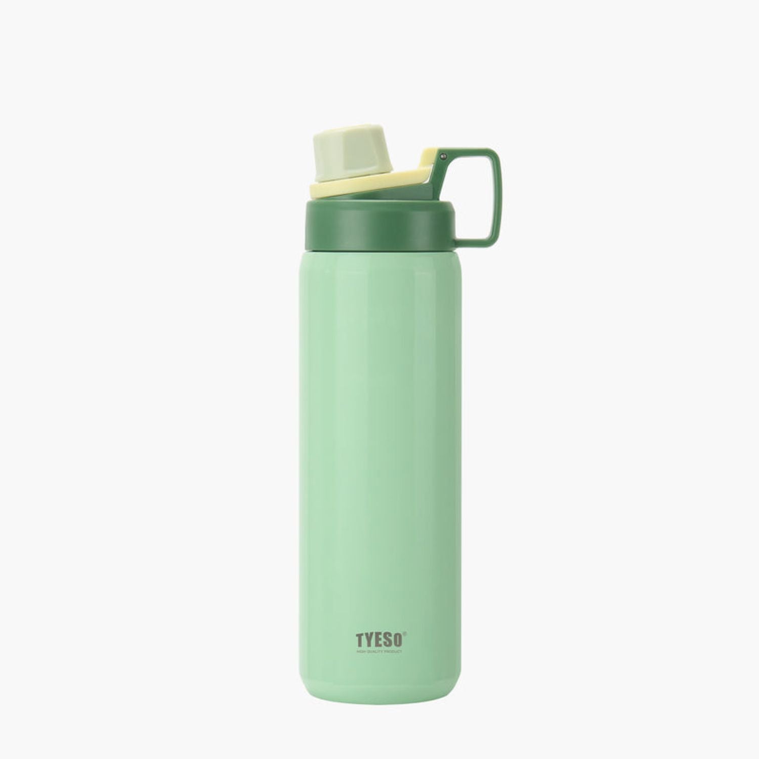 Tyeso Fizz S/S Vacuum Insulated Bottle With Handle 900ML - Green