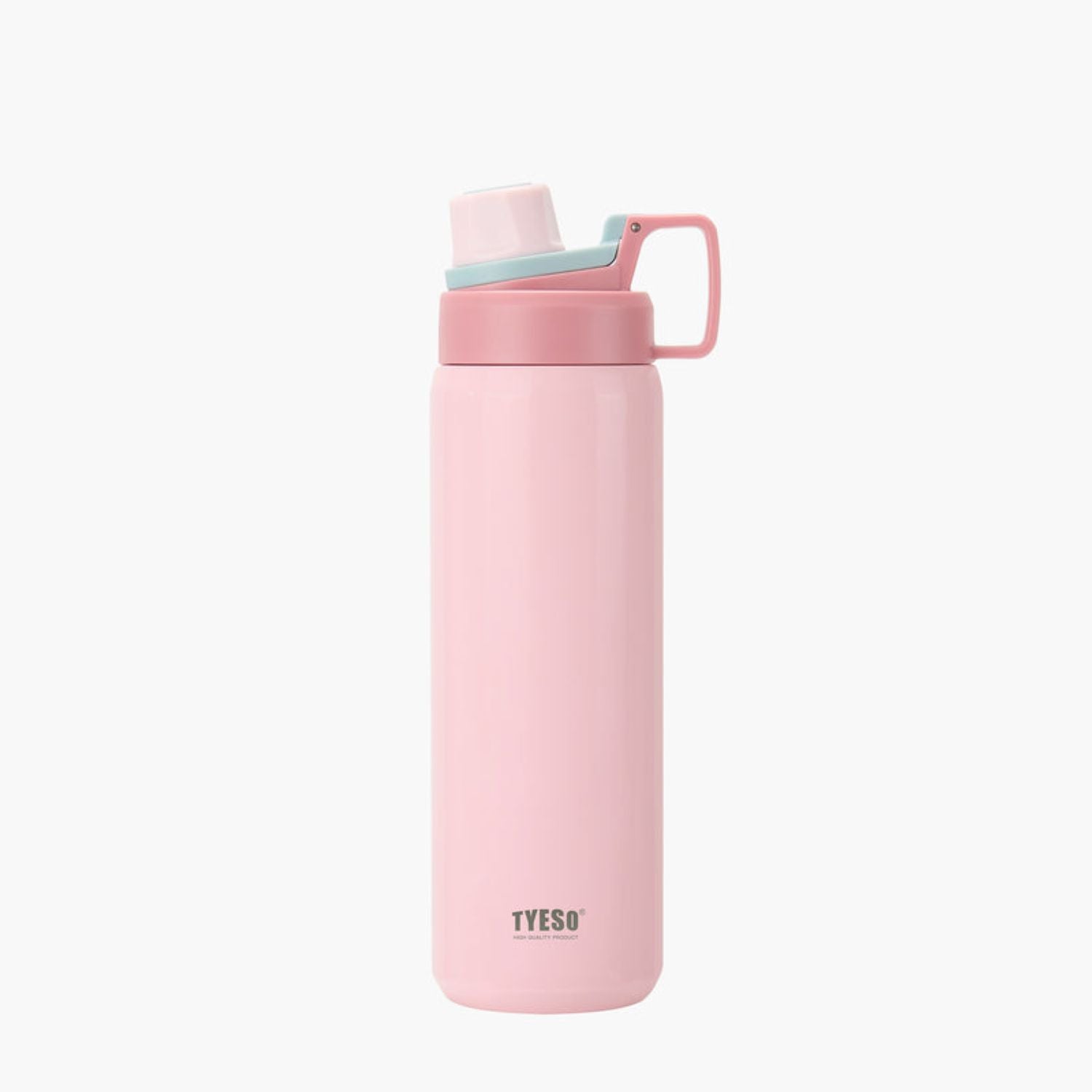 Tyeso Fizz S/S Vacuum Insulated Bottle With Handle 900ML - Pink