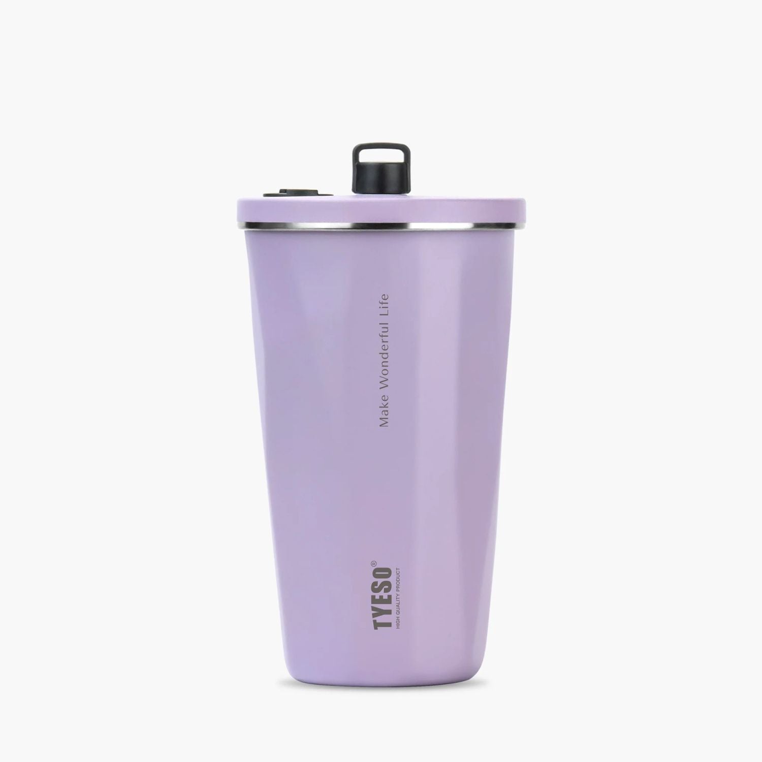 Tyeso Flaire Retractable Straw S/S Vacuum Insulated Tumbler 600ml - Purple