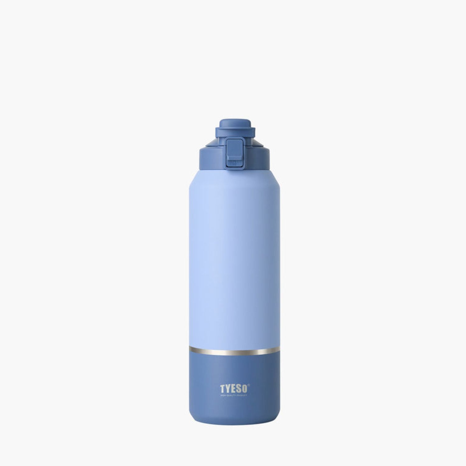 Tyeso Surge Lockable One Press Flip Lid S/S Vacuum Insulated Bottle With Handle 1500ML - Blue