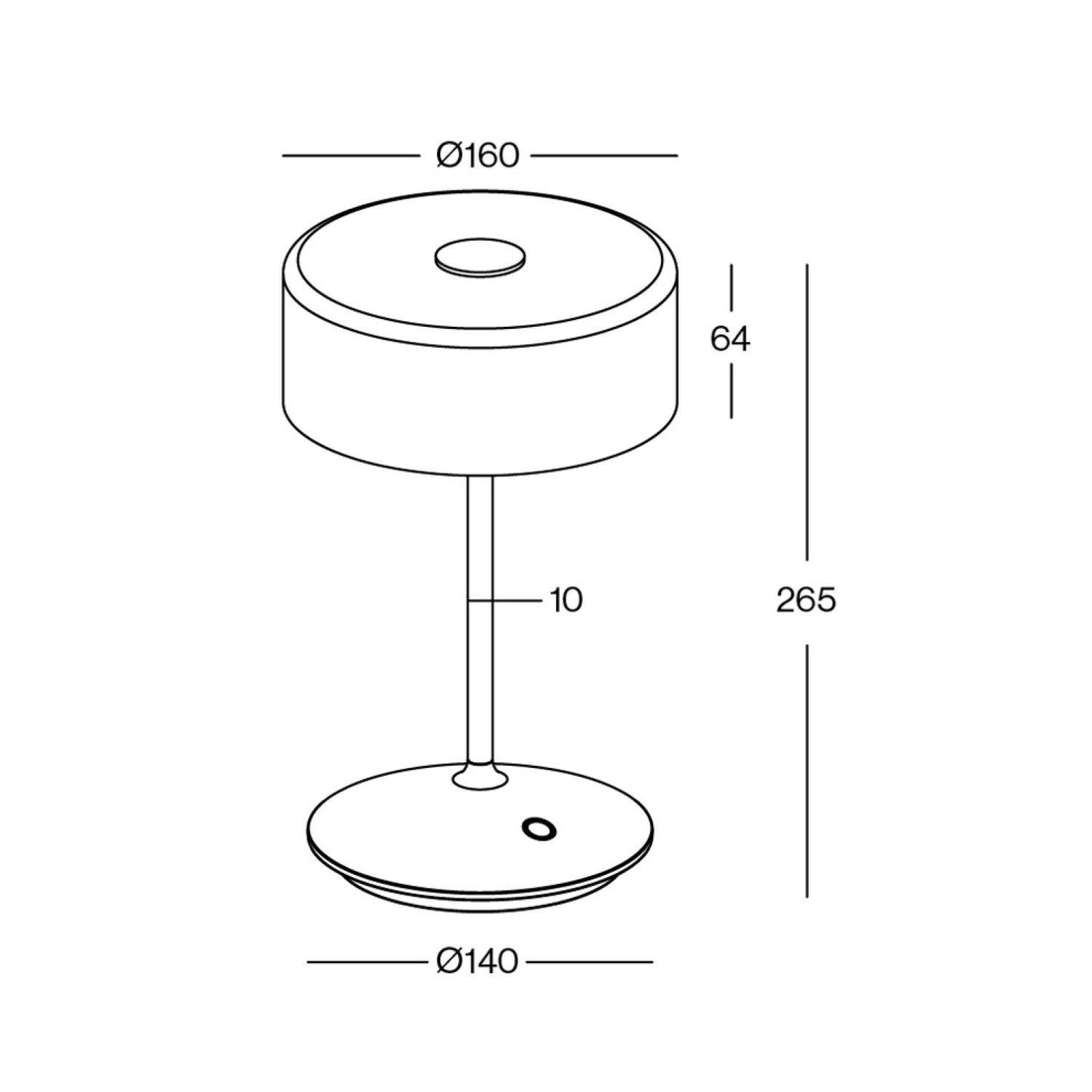 Ubiqua Crystal With 171 Lumens - 2.2W 5V Power (Corten)