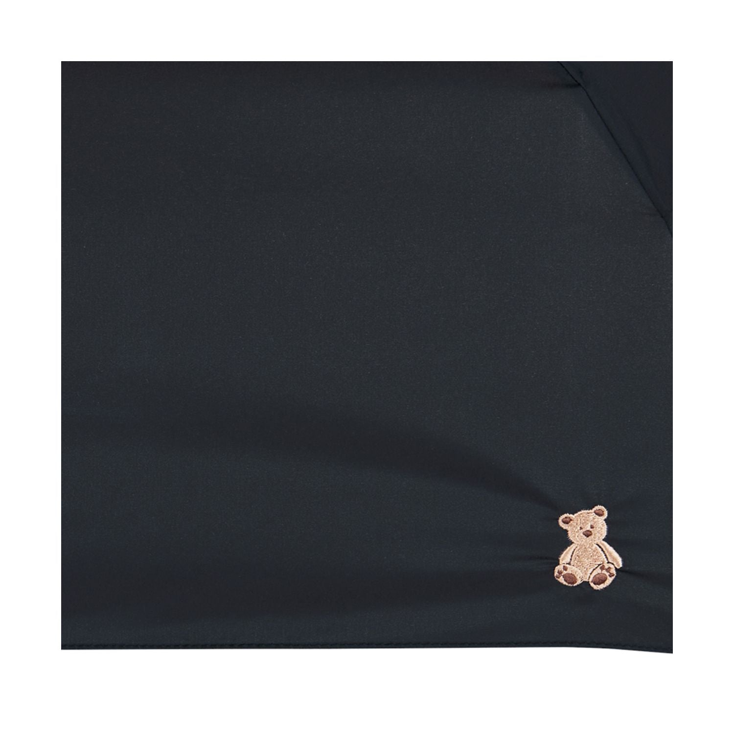 WPC Air-Light One Point Embroidery Mini Lightweight 115G UV Protection Umbrella 55cm (Black Bear)