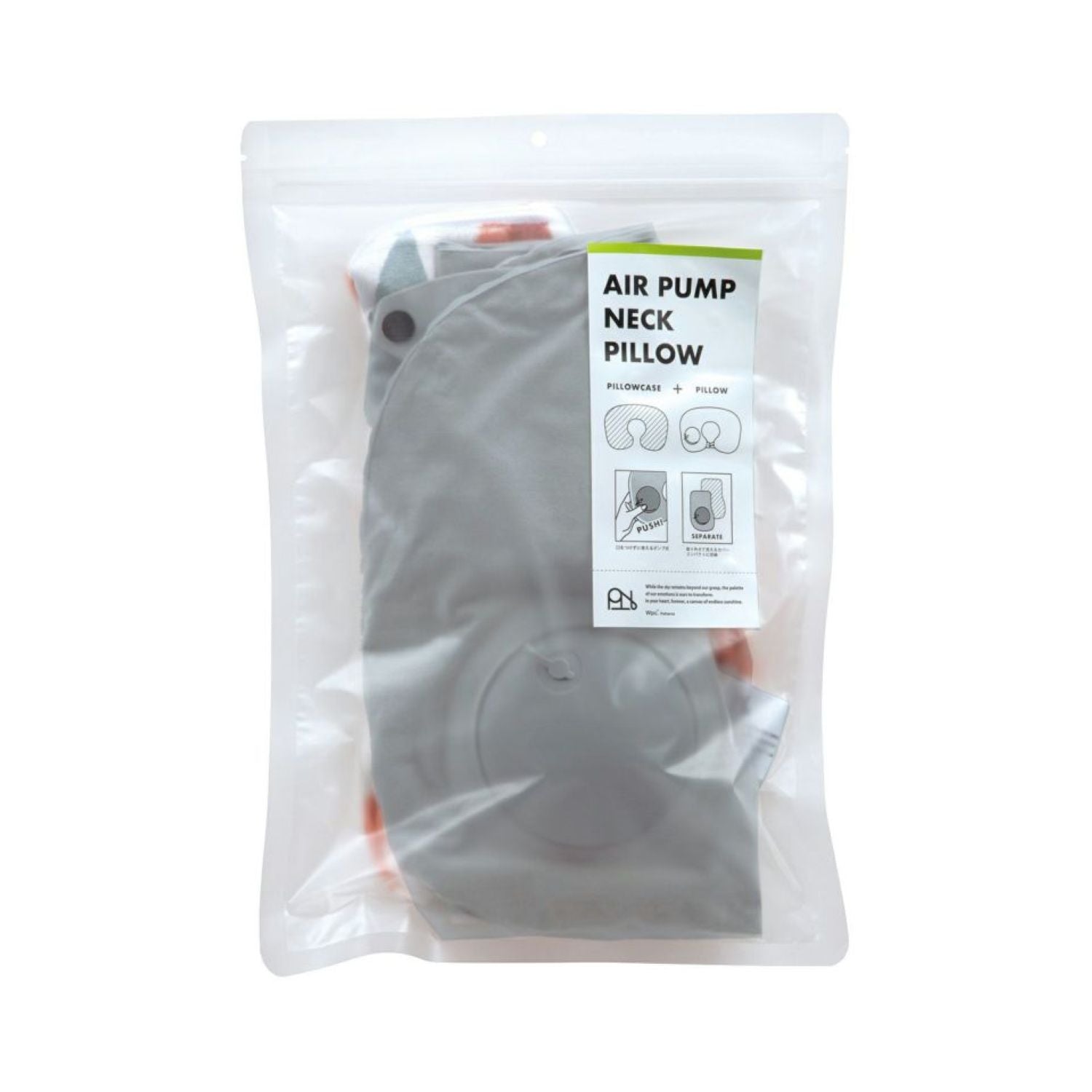 WPC Air Pump Neck Pillow (Merry Flower Off)