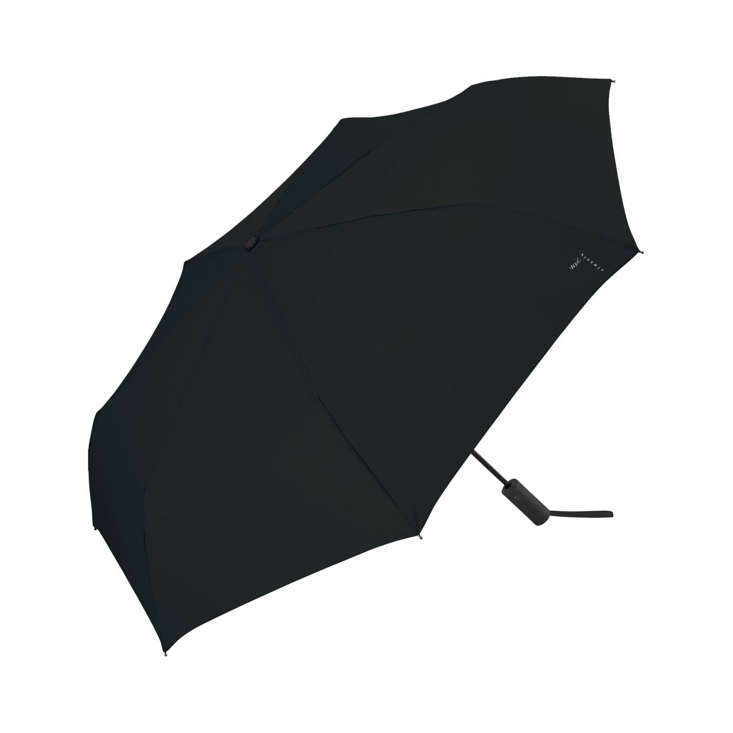 WPC Automatic UV Protection Folding Umbrella 62cm (Black)