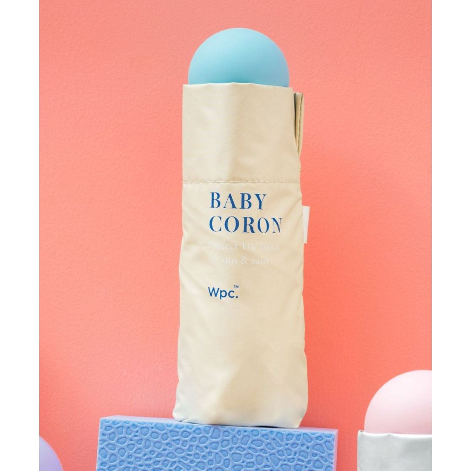 WPC Baby Coron UV Protection Umbrella 48cm (Beige)